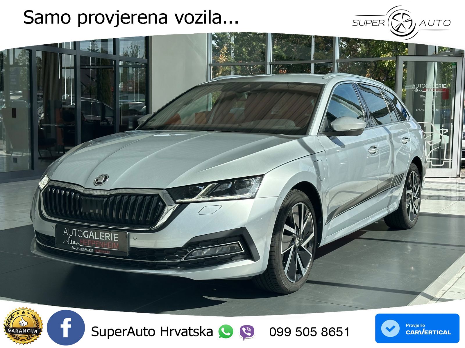 Škoda Octavia Combi iV 1.4 TSI (204 KS) DSG LED+GR SJED+ACC