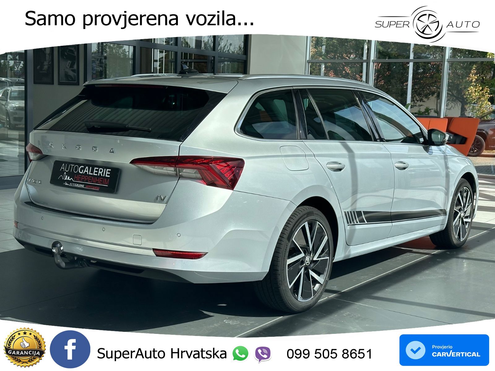 Škoda Octavia Combi iV 1.4 TSI (204 KS) DSG LED+GR SJED+ACC