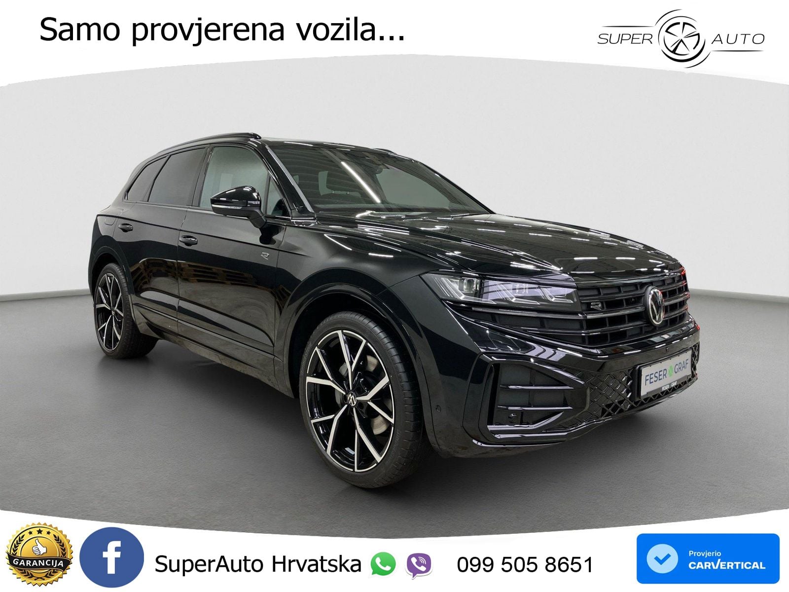 Volkswagen Touareg 3.0 V6 TDI (286 KS) 4MOTION Tiptronic ZRAČNI+ACC+GR SJED+360+PANO