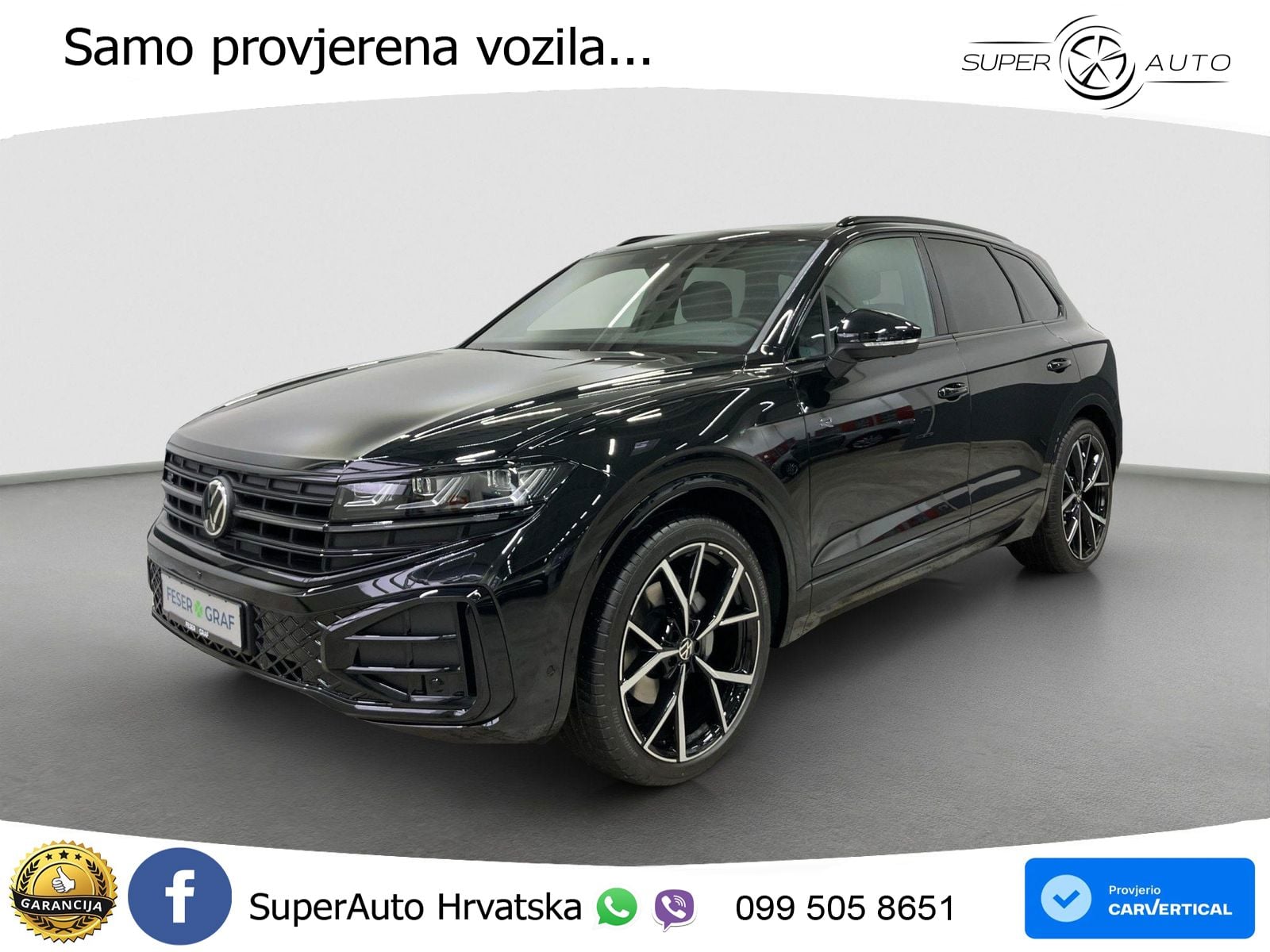 Volkswagen Touareg 3.0 V6 TDI (286 KS) 4MOTION Tiptronic ZRAČNI+ACC+GR SJED+360+PANO