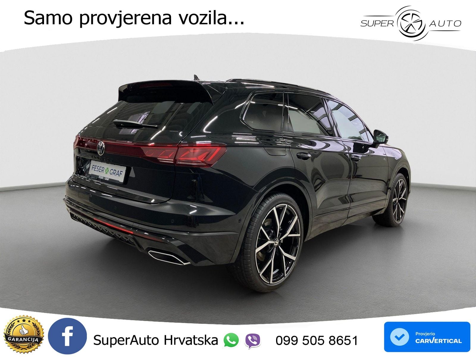 Volkswagen Touareg 3.0 V6 TDI (286 KS) 4MOTION Tiptronic ZRAČNI+ACC+GR SJED+360+PANO