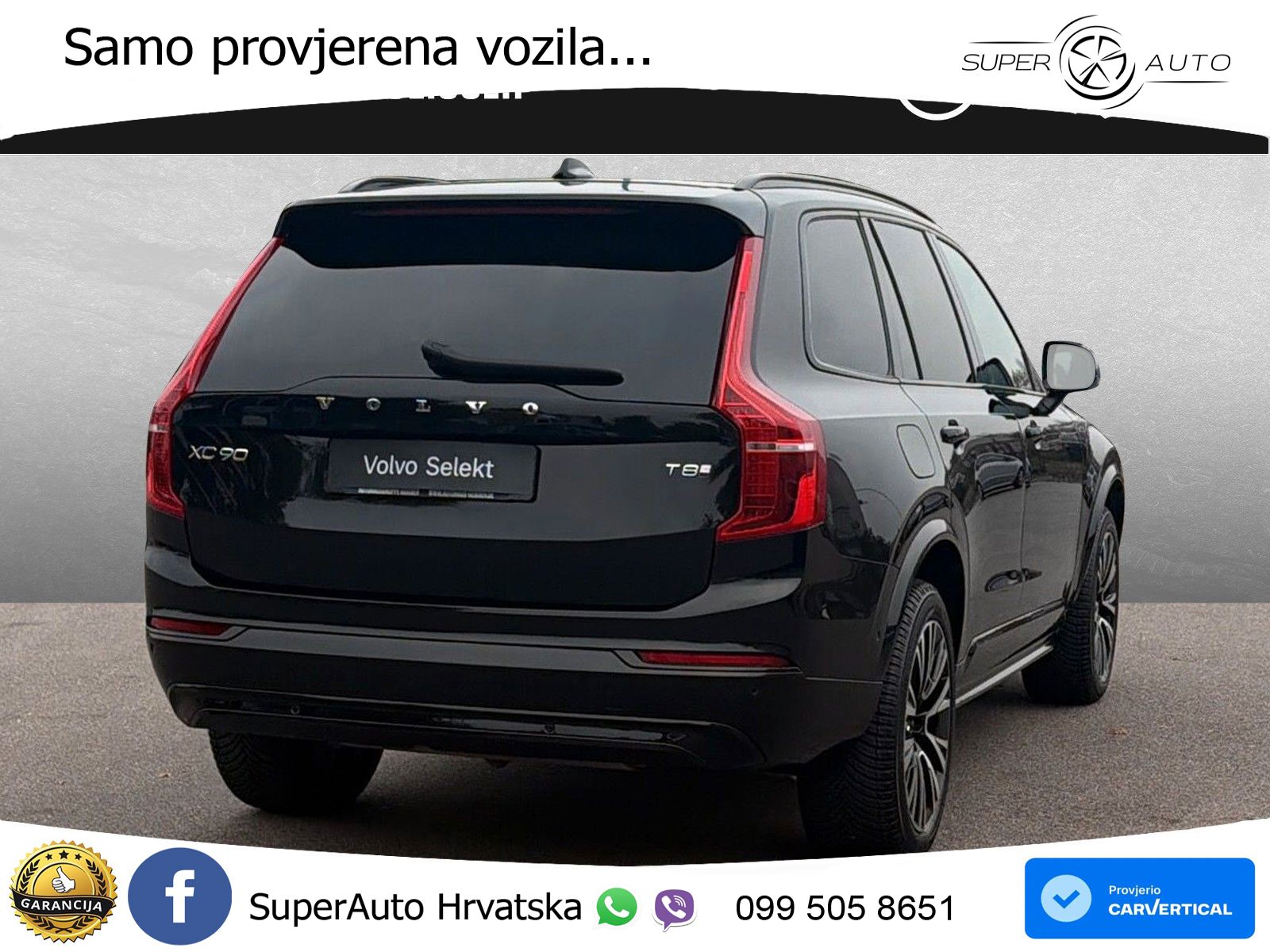 Volvo XC90 2.0 T8 AWD Automatic LED+GR SJED+ACC