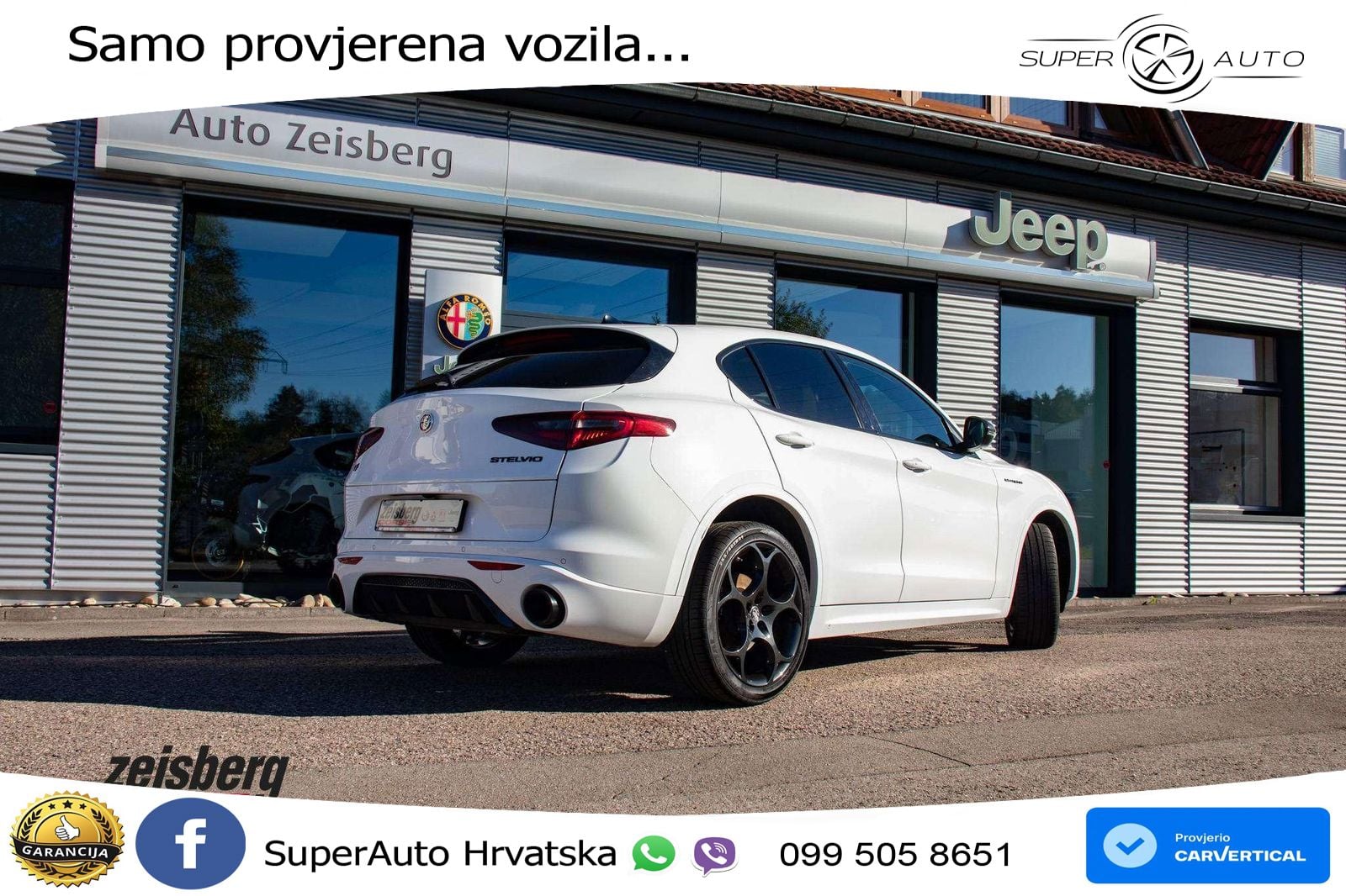 Alfa Romeo Stelvio 2.0 Turbo (280 KS) Q4 Automatic