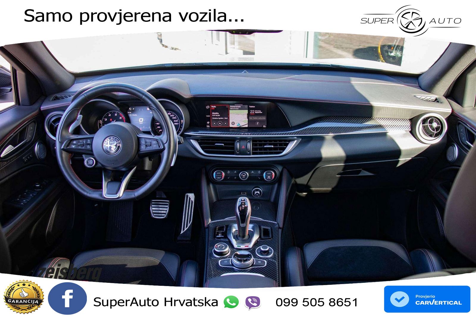 Alfa Romeo Stelvio 2.0 Turbo (280 KS) Q4 Automatic