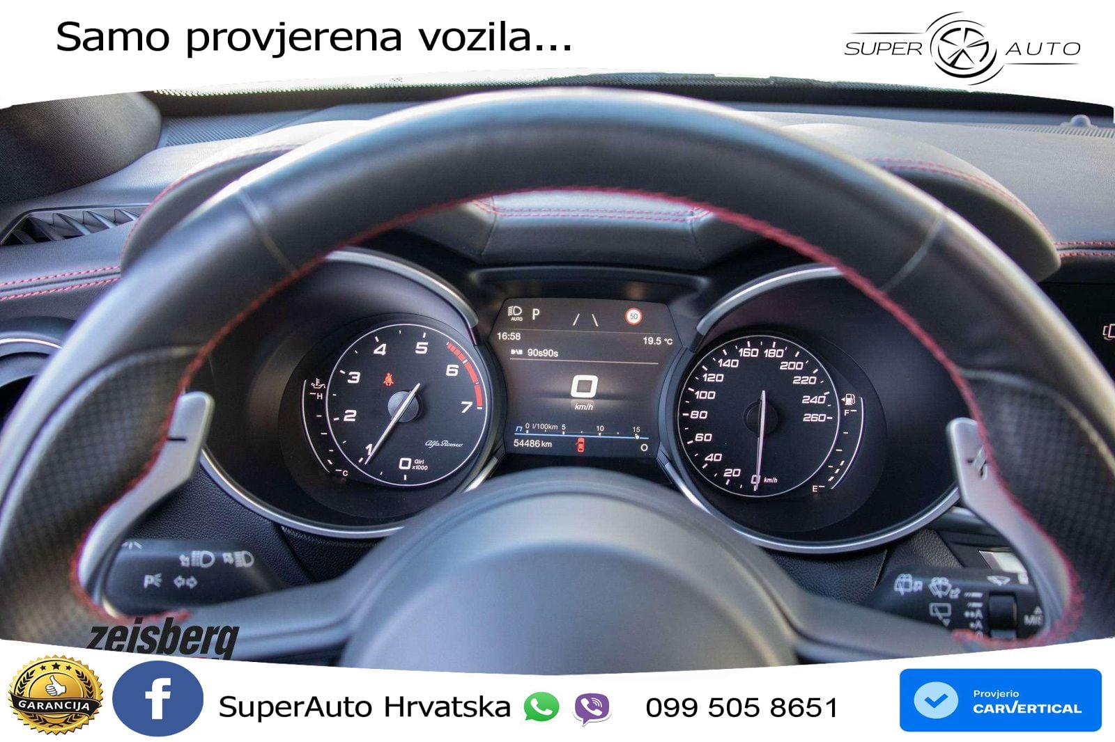 Alfa Romeo Stelvio 2.0 Turbo (280 KS) Q4 Automatic