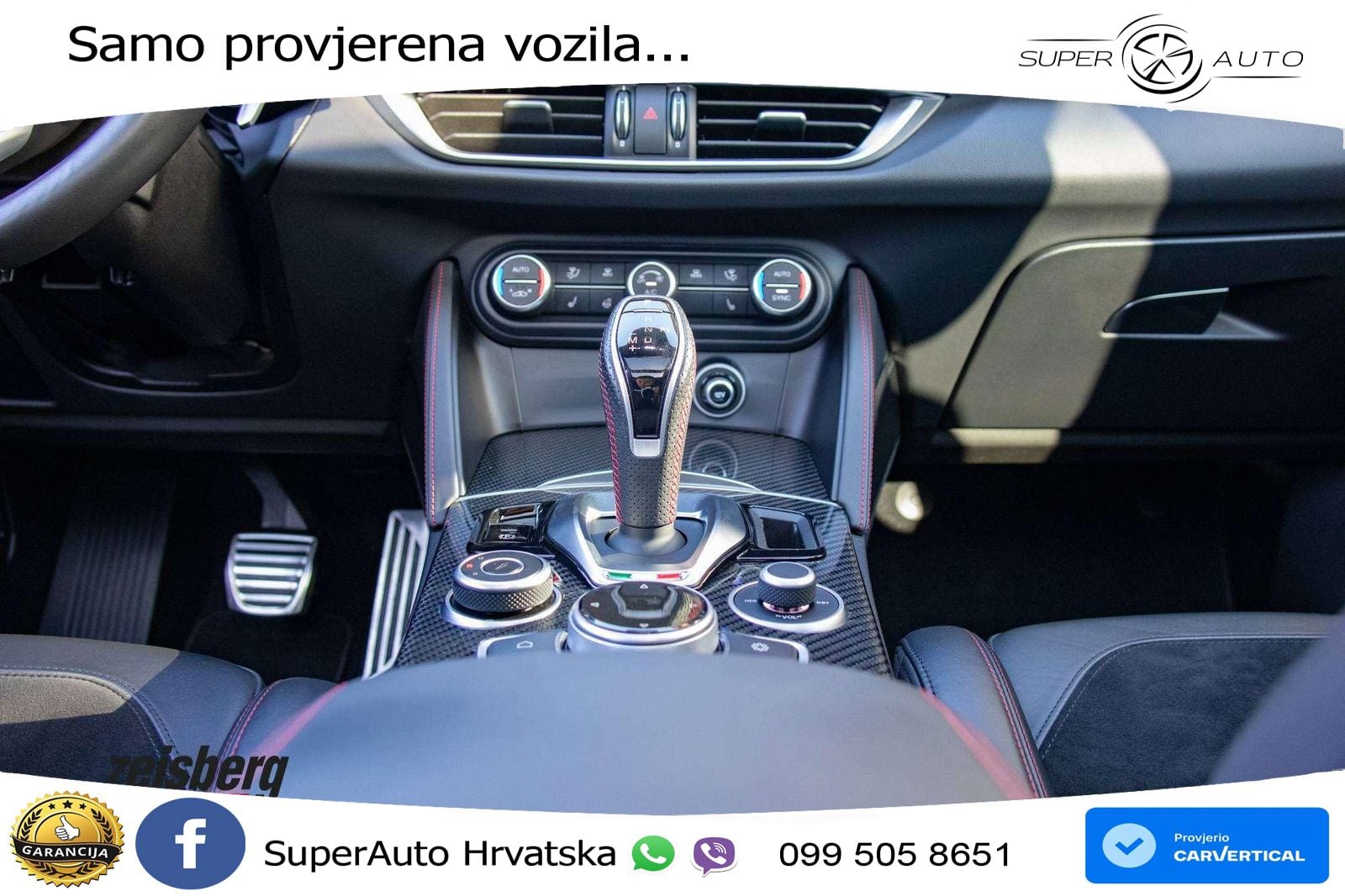 Alfa Romeo Stelvio 2.0 Turbo (280 KS) Q4 Automatic