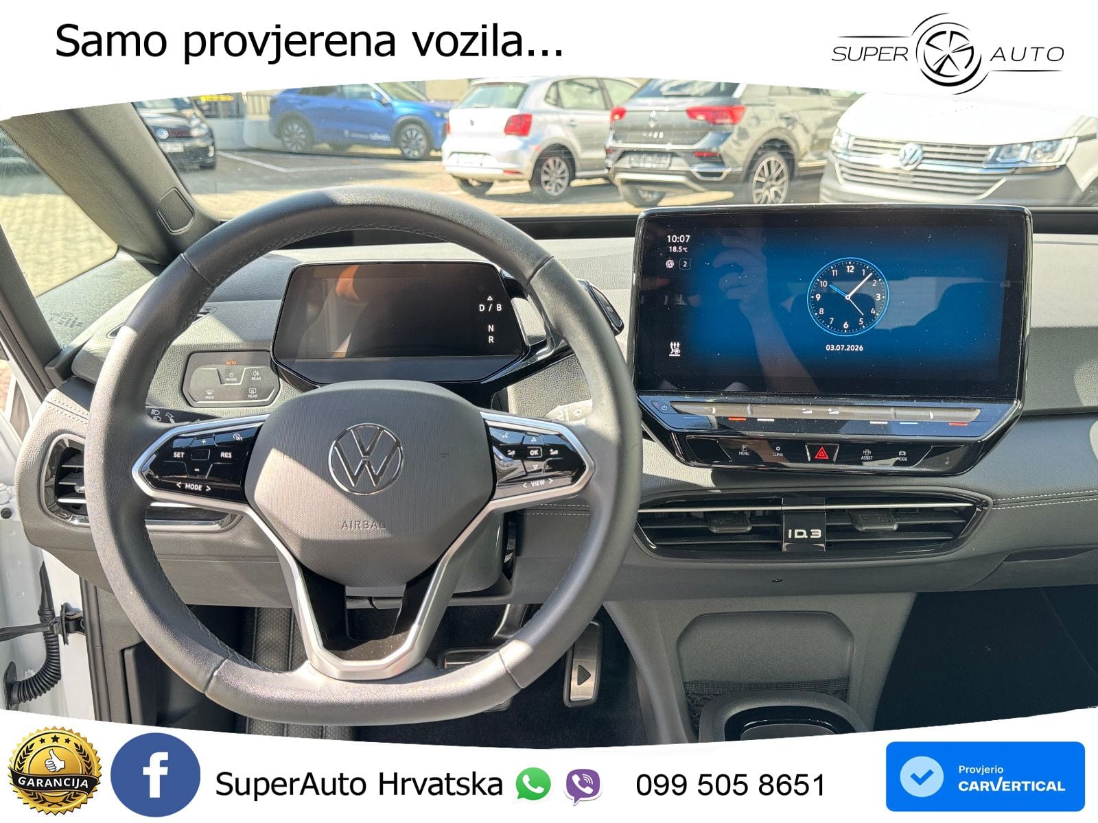Volkswagen ID.3 Pro 62 kWh (204 KS)