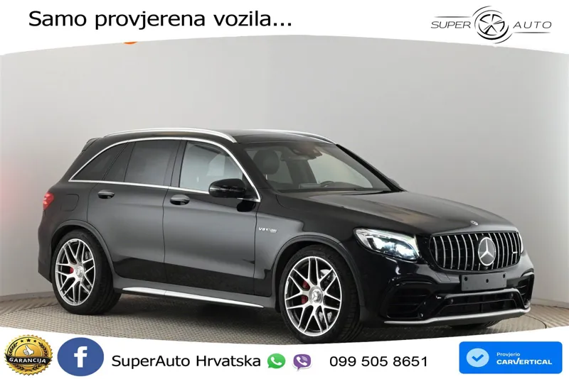 Mercedes AMG GLC 63 S V8 (510 KS) 4MATIC+ MCT LED+GR SJED+ACC