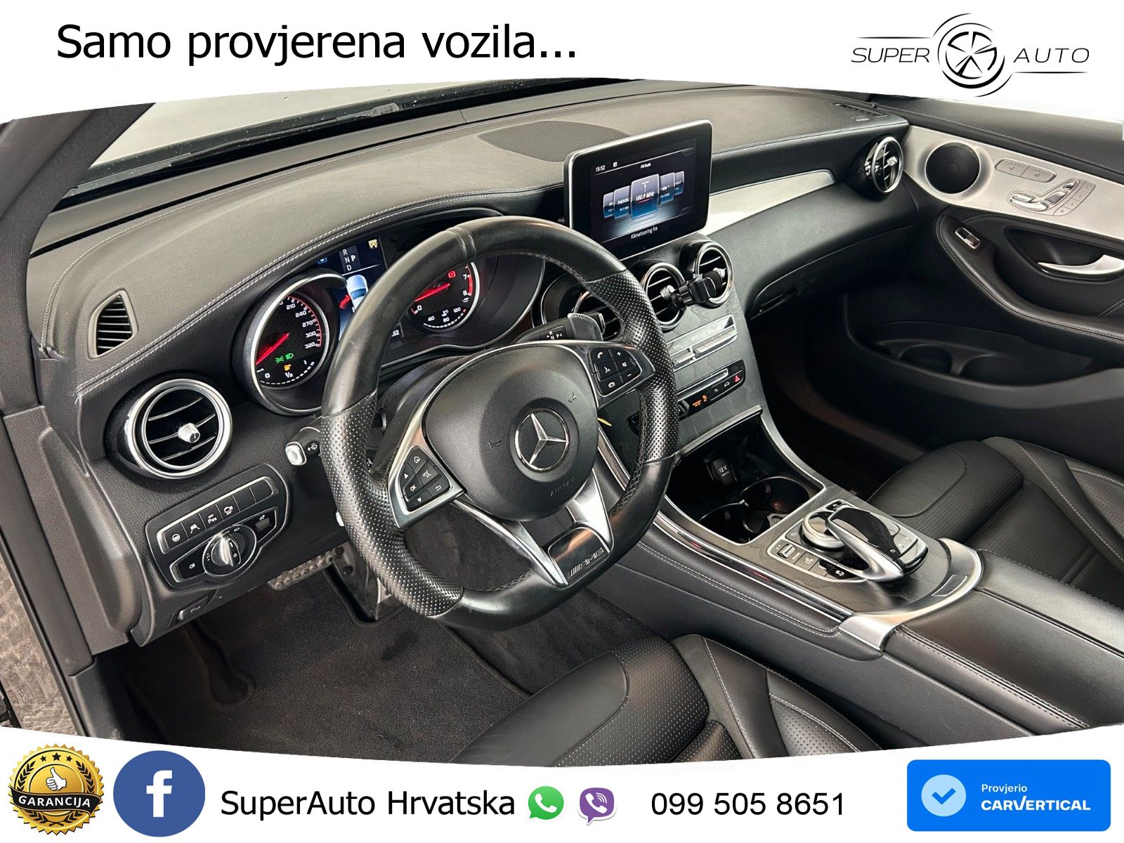 Mercedes AMG GLC 63 S V8 (510 KS) 4MATIC+ MCT LED+GR SJED+ACC