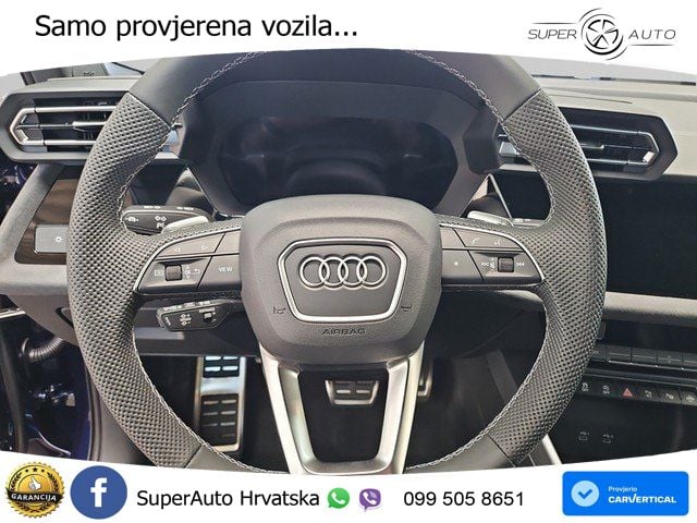 Audi S3 Limuzina 2.0 TFSI (333 KS) quattro S tronic LED+GR SJED+ACC