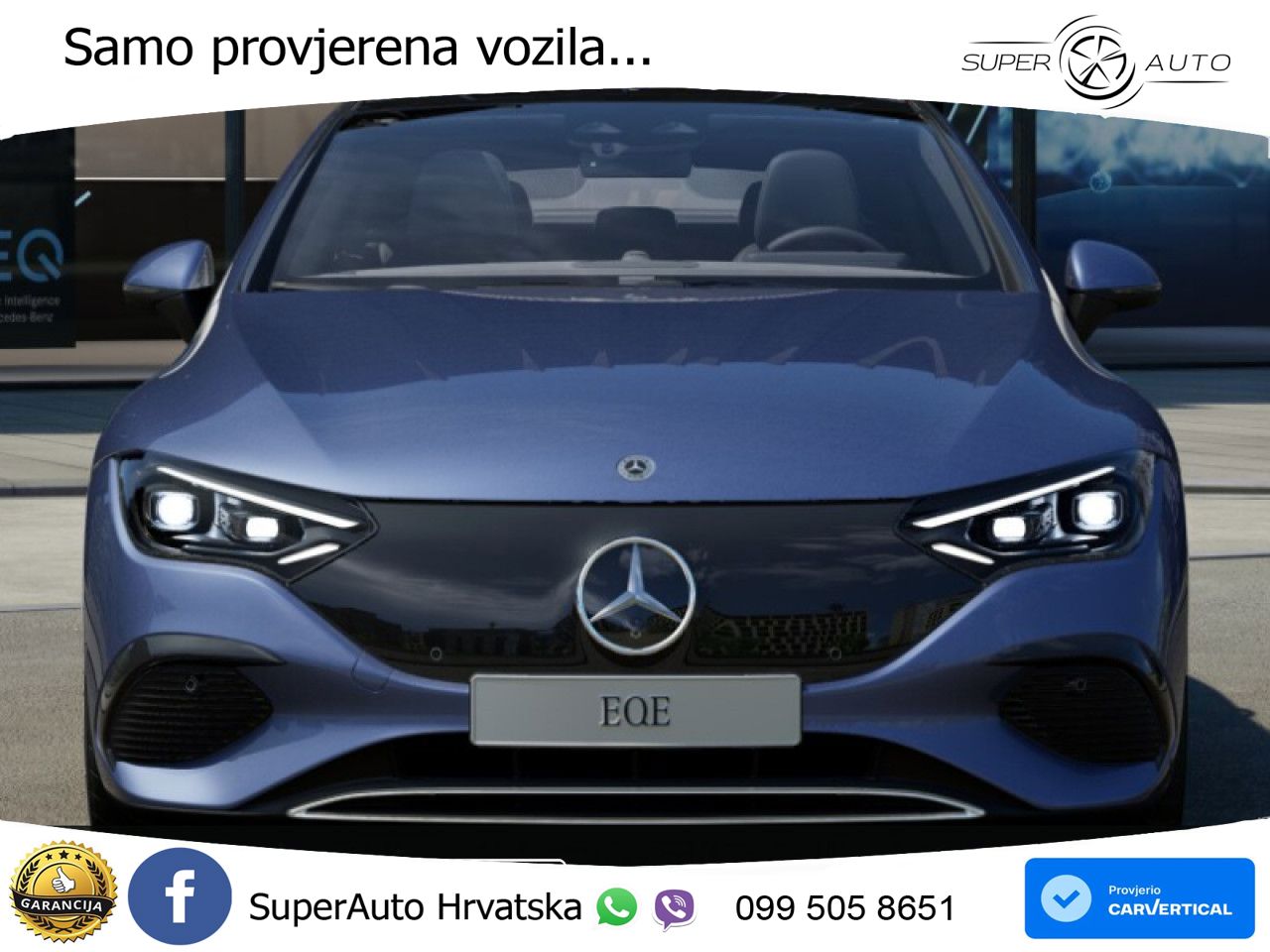 Mercedes EQE 350+ 105 kWh (320 KS) ACC+GR SJED+360+PANO