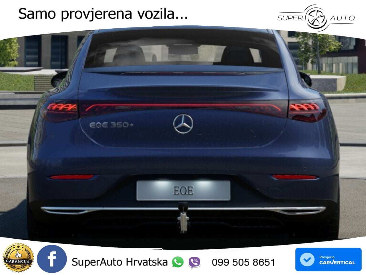 Mercedes EQE 350+ 105 kWh (320 KS) ACC+GR SJED+360+PANO