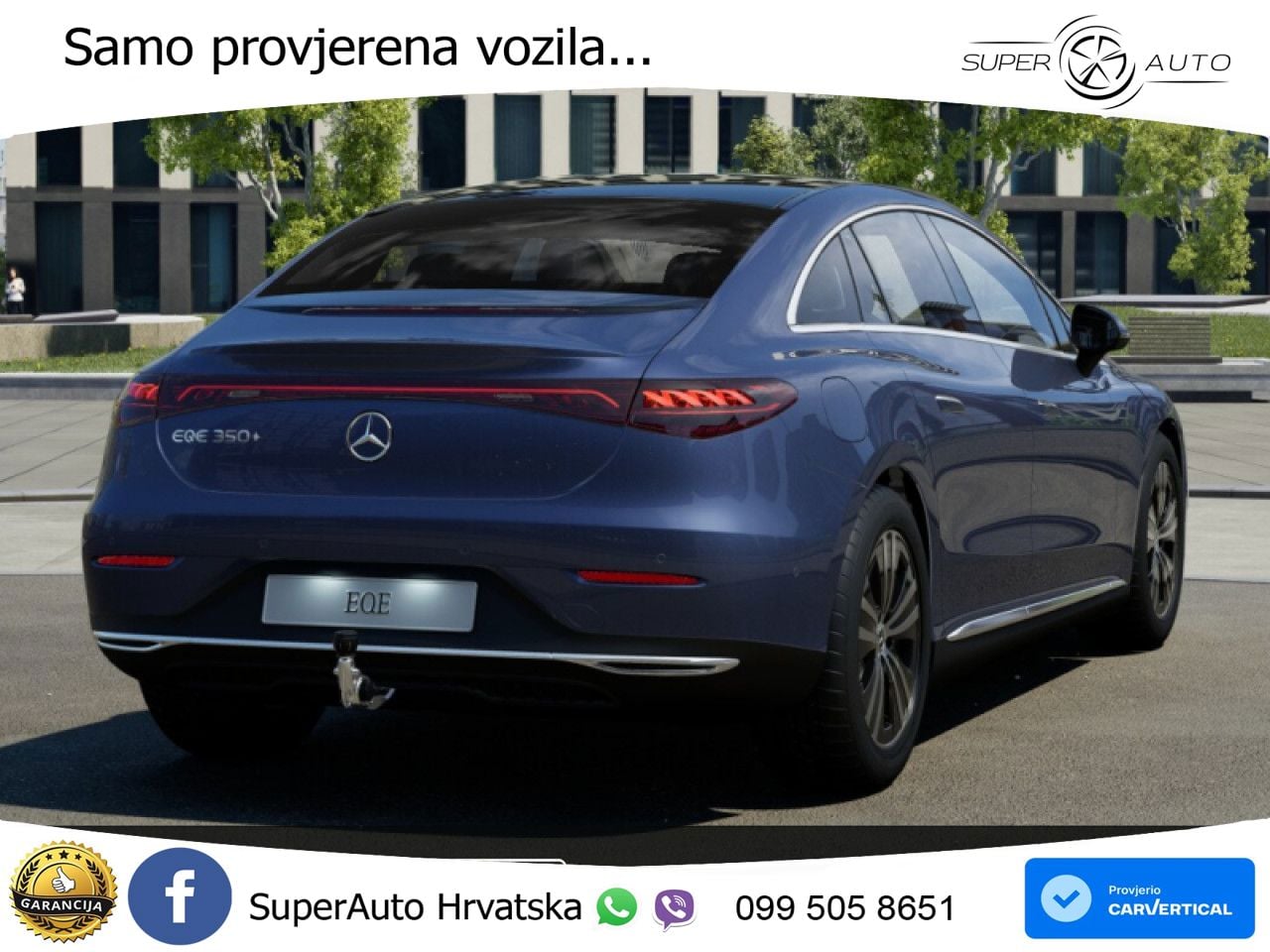 Mercedes EQE 350+ 105 kWh (320 KS) ACC+GR SJED+360+PANO