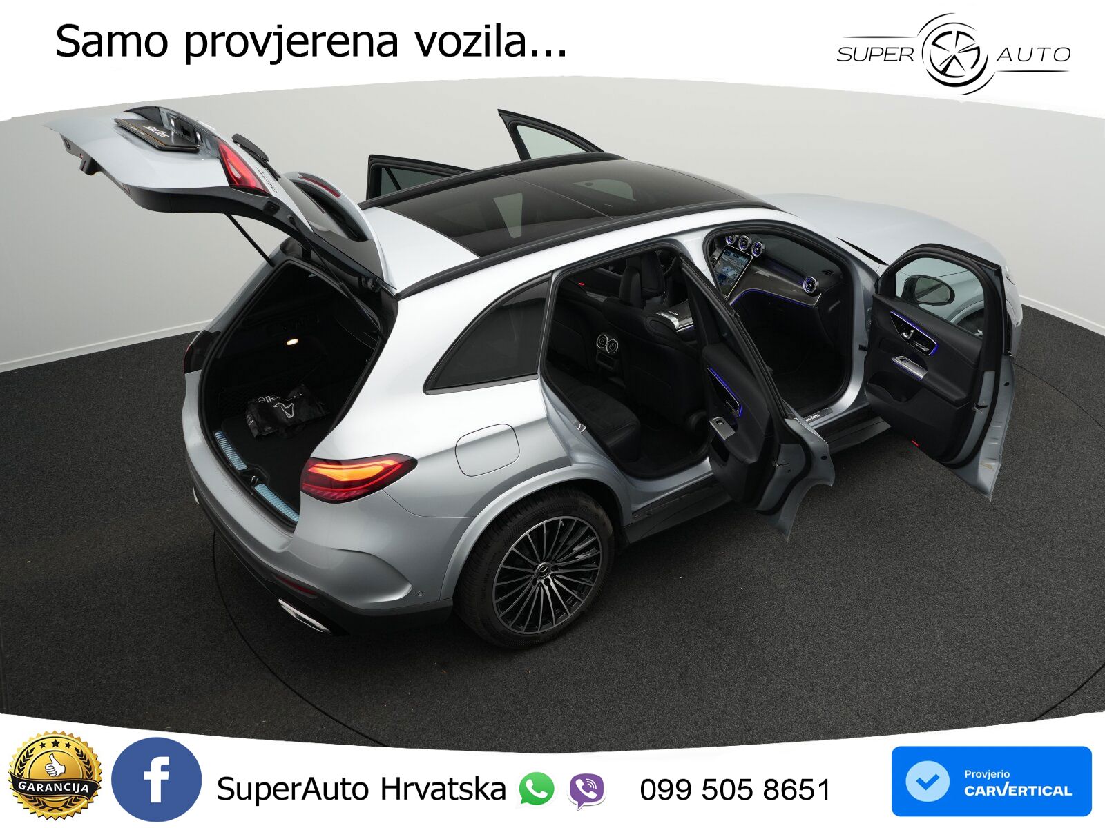 Mercedes GLC 220d (197 KS) 4MATIC 9G-TRONIC AMG ACC+GR SJED+360+PANO