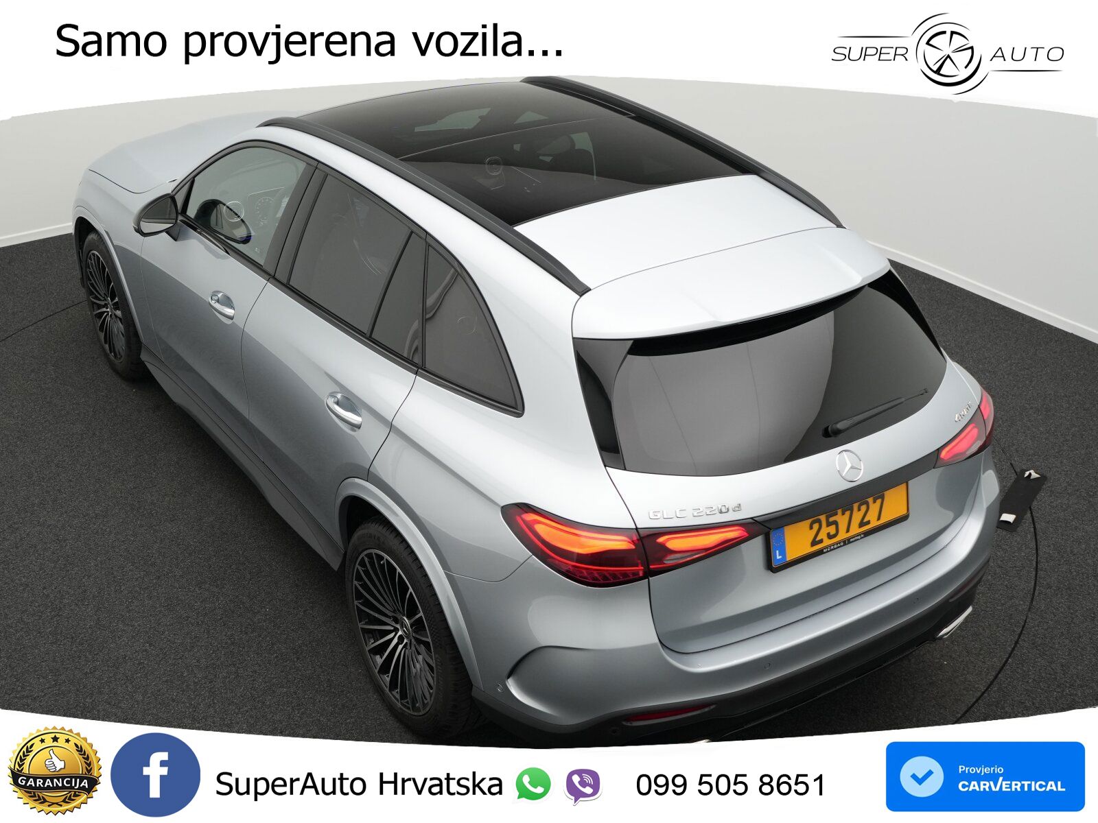 Mercedes GLC 220d (197 KS) 4MATIC 9G-TRONIC AMG ACC+GR SJED+360+PANO