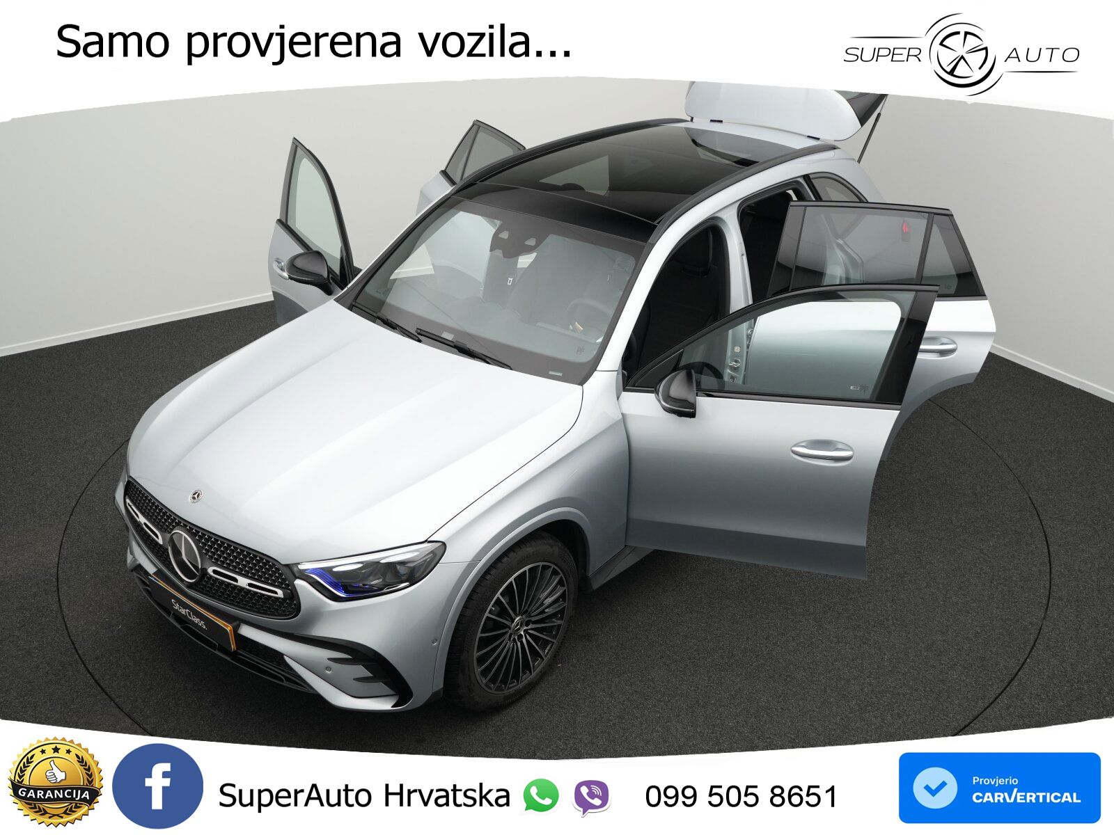 Mercedes GLC 220d (197 KS) 4MATIC 9G-TRONIC AMG ACC+GR SJED+360+PANO