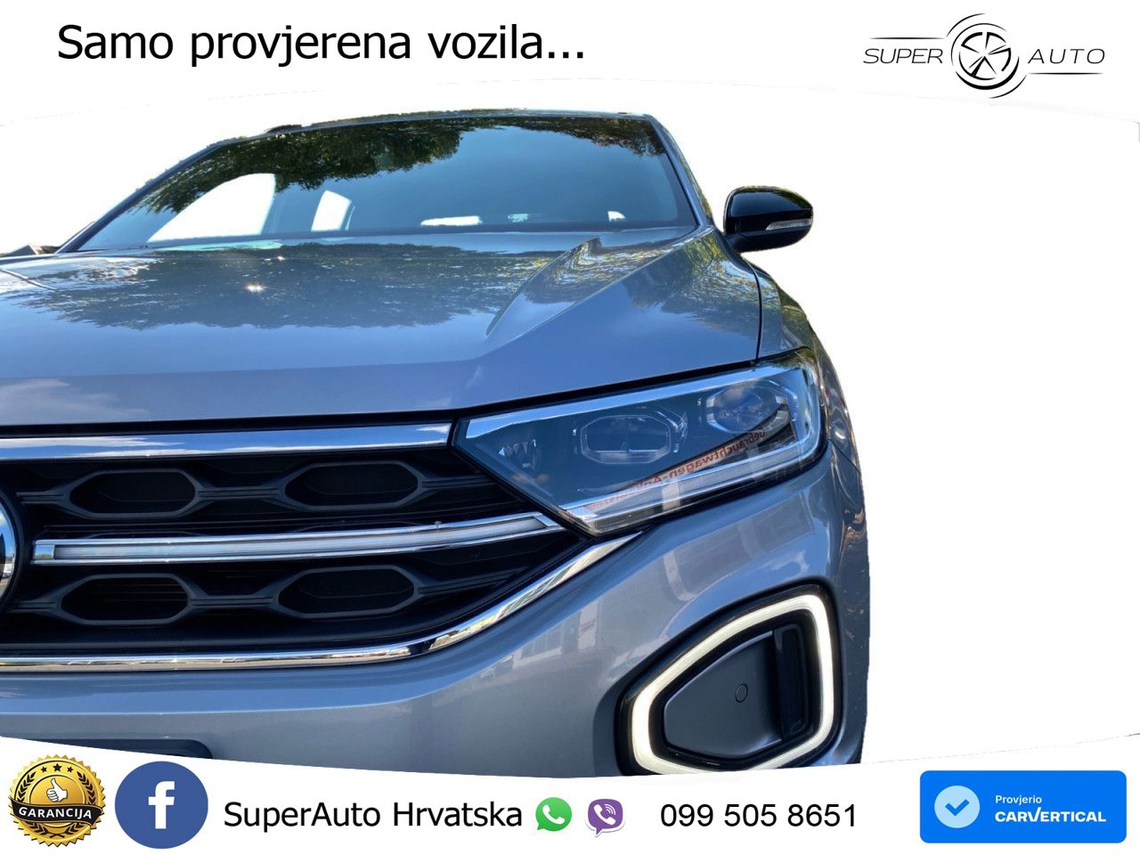 Volkswagen T-Roc 1.5 TSI (150 KS) DSG LED+GR SJED+ACC