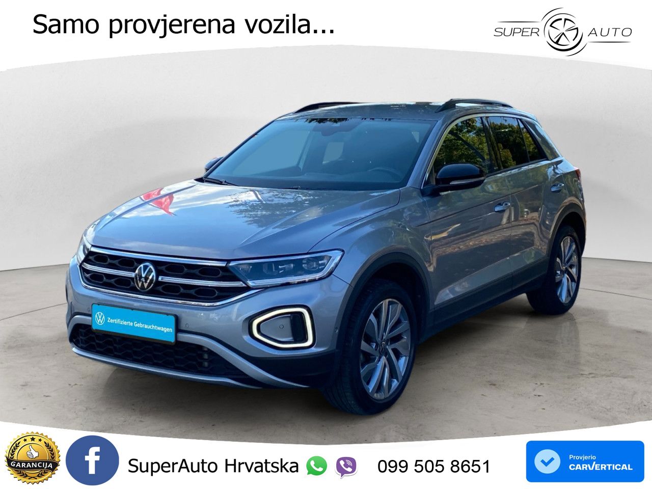 Volkswagen T-Roc 1.5 TSI (150 KS) DSG LED+GR SJED+ACC