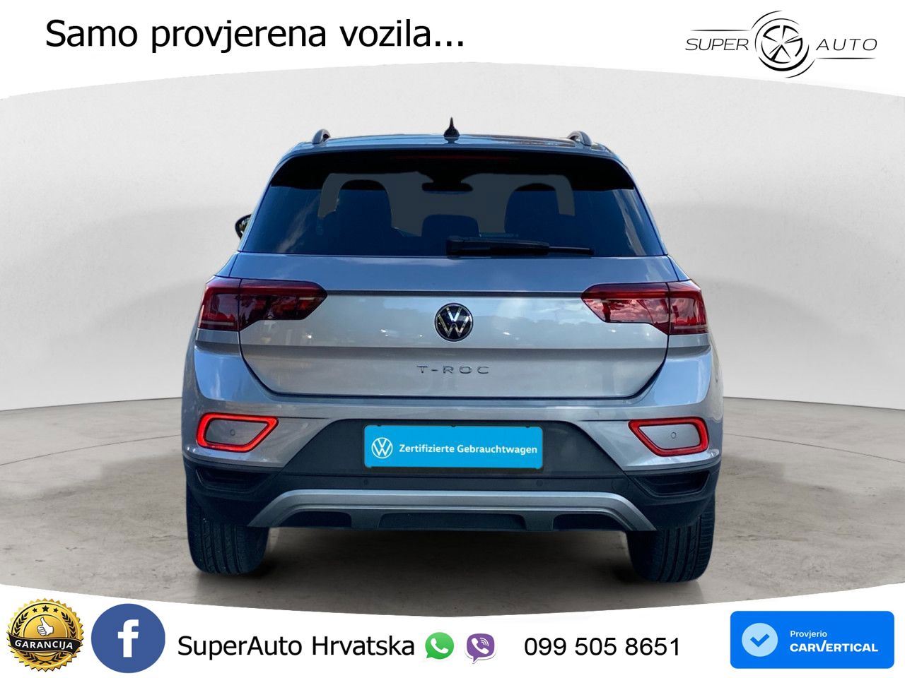 Volkswagen T-Roc 1.5 TSI (150 KS) DSG LED+GR SJED+ACC