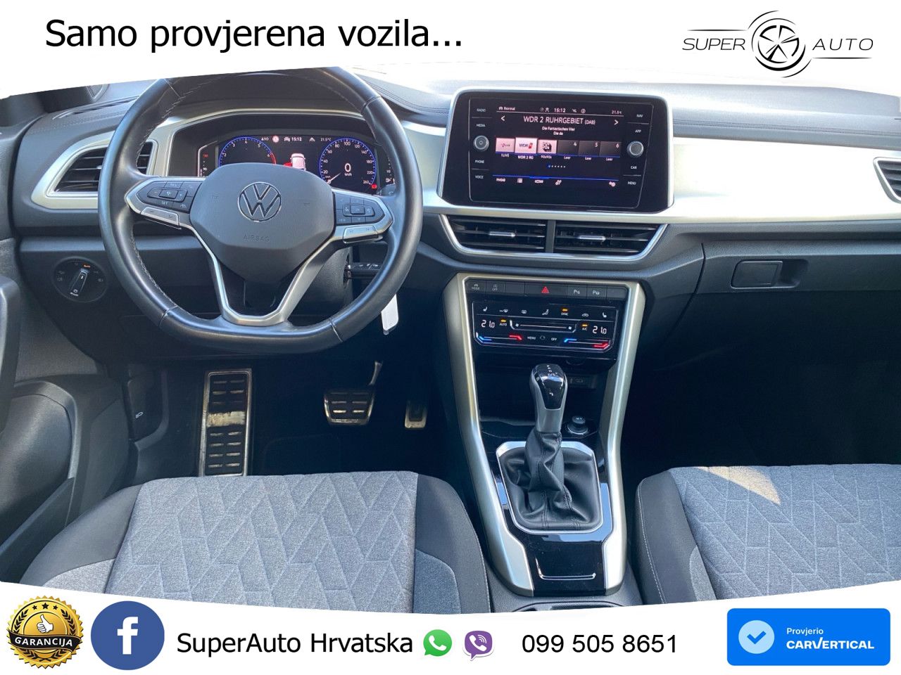 Volkswagen T-Roc 1.5 TSI (150 KS) DSG LED+GR SJED+ACC
