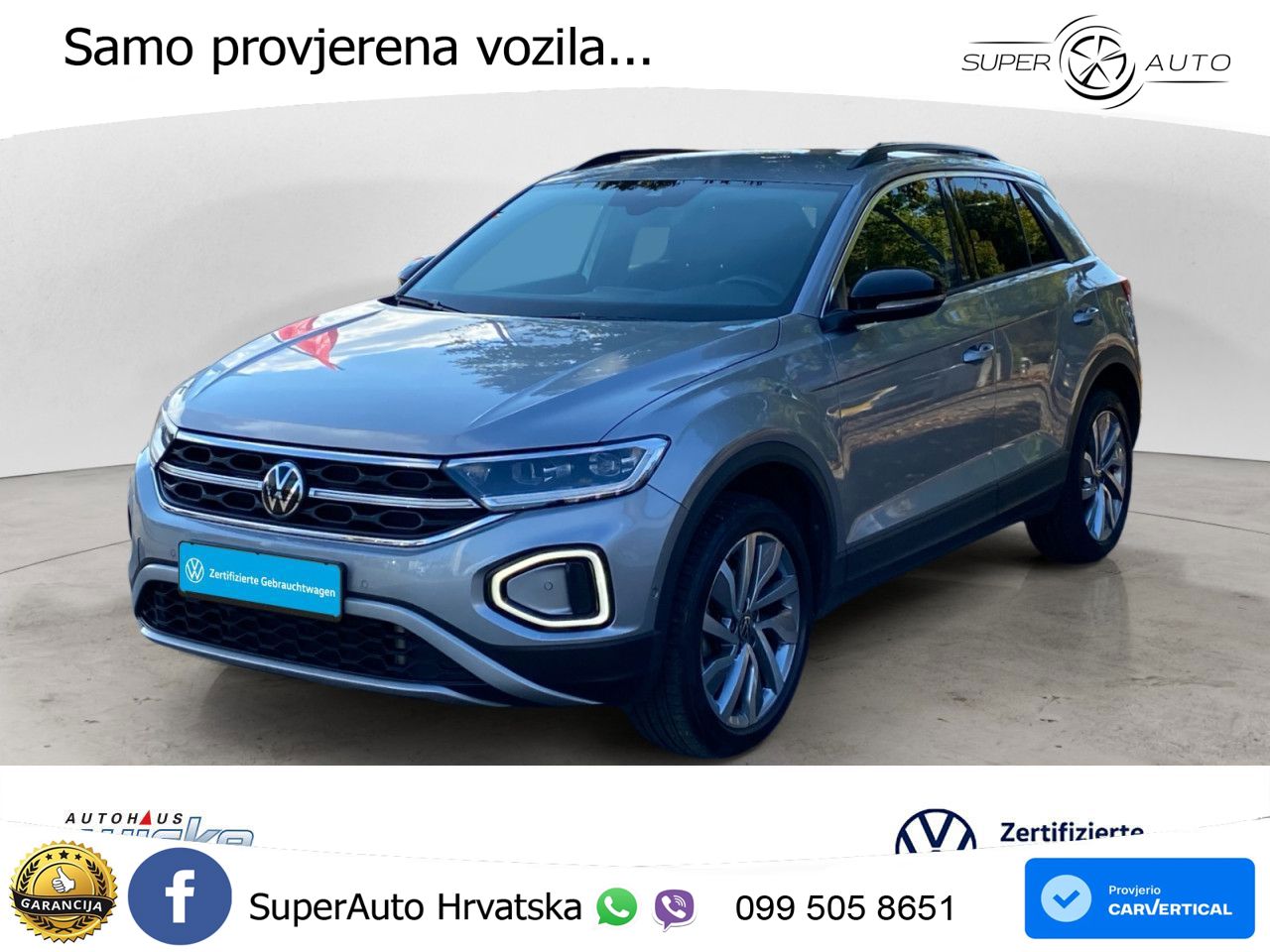 Volkswagen T-Roc 1.5 TSI (150 KS) DSG LED+GR SJED+ACC