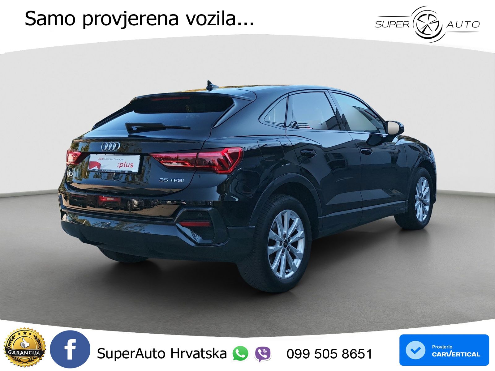 Audi Q3 II Sportback 35 TFSI (150 KS) S tronic LED+GR SJED+ACC