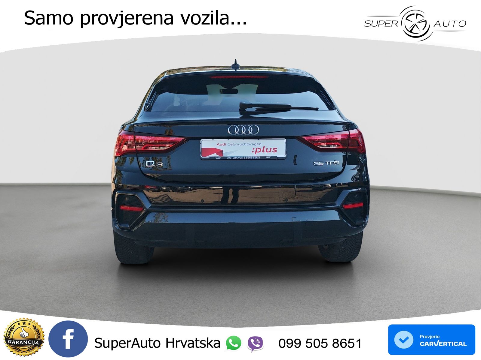 Audi Q3 II Sportback 35 TFSI (150 KS) S tronic LED+GR SJED+ACC
