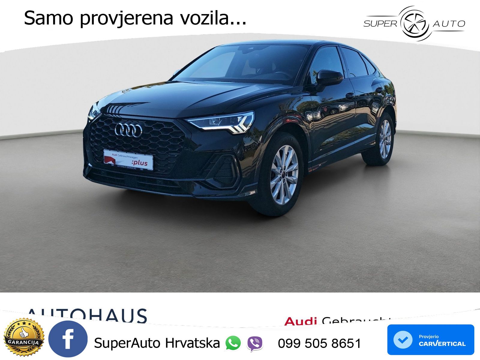 Audi Q3 II Sportback 35 TFSI (150 KS) S tronic LED+GR SJED+ACC