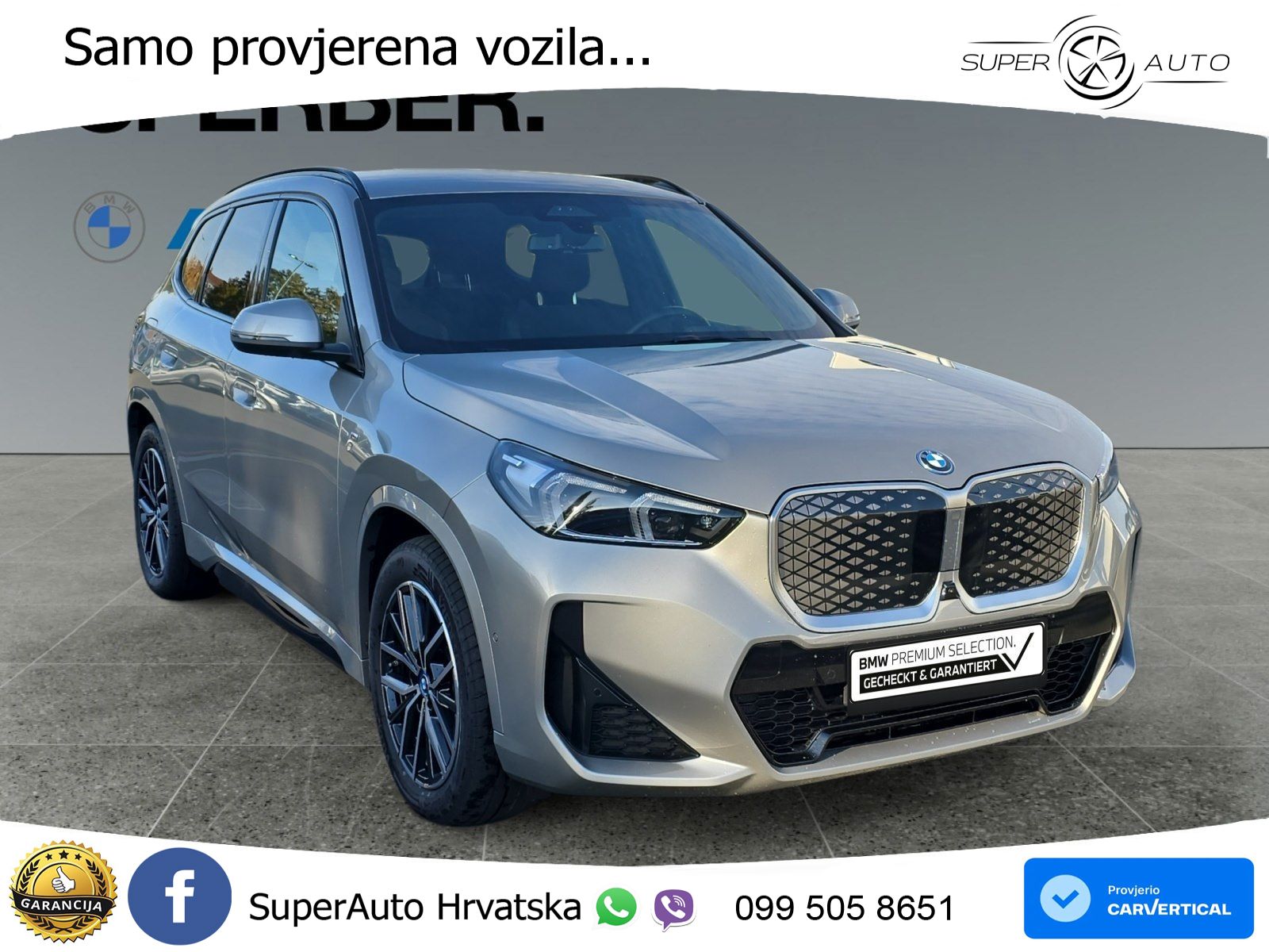 BMW iX1 68 kWh (313 KS) xDrive30 M Sport LED+GR SJED+ACC