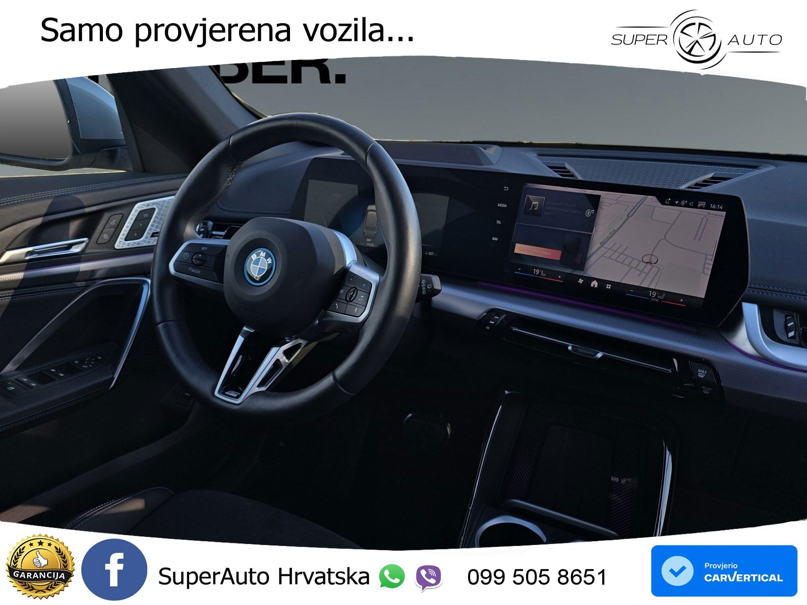 BMW iX1 68 kWh (313 KS) xDrive30 M Sport LED+GR SJED+ACC