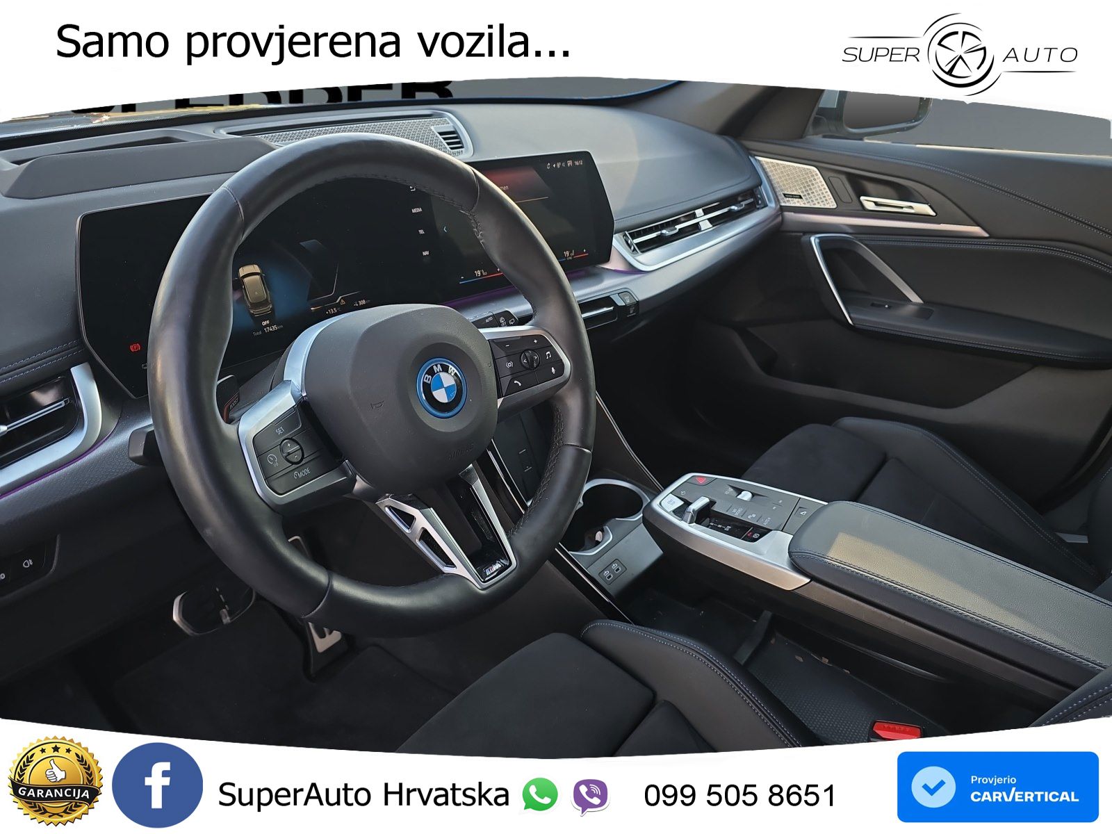 BMW iX1 68 kWh (313 KS) xDrive30 M Sport LED+GR SJED+ACC