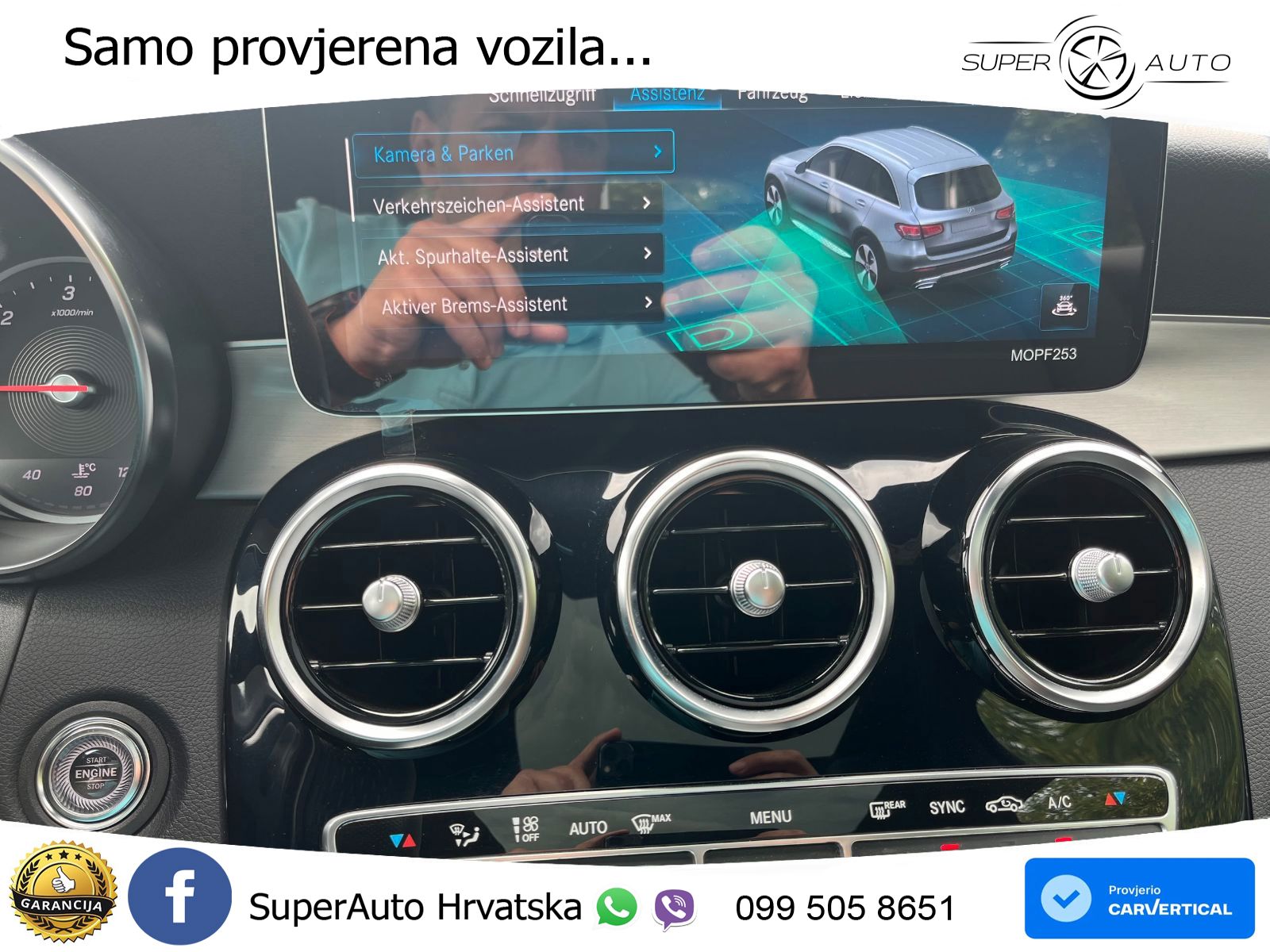 Mercedes GLC 300d (245 KS) 4MATIC G-TRONIC AMG LED+GR SJED+ACC