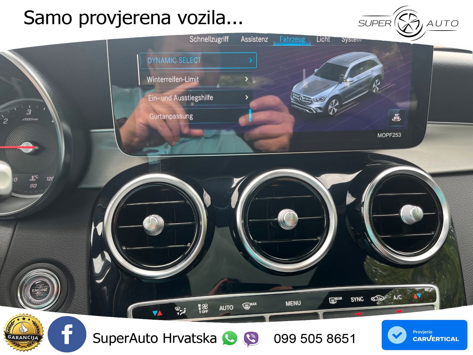 Mercedes GLC 300d (245 KS) 4MATIC G-TRONIC AMG LED+GR SJED+ACC