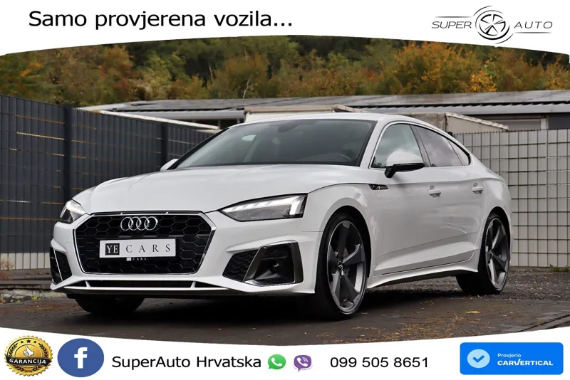 Audi A5 Sportback 40 TFSI (204 KS) S tronic S line