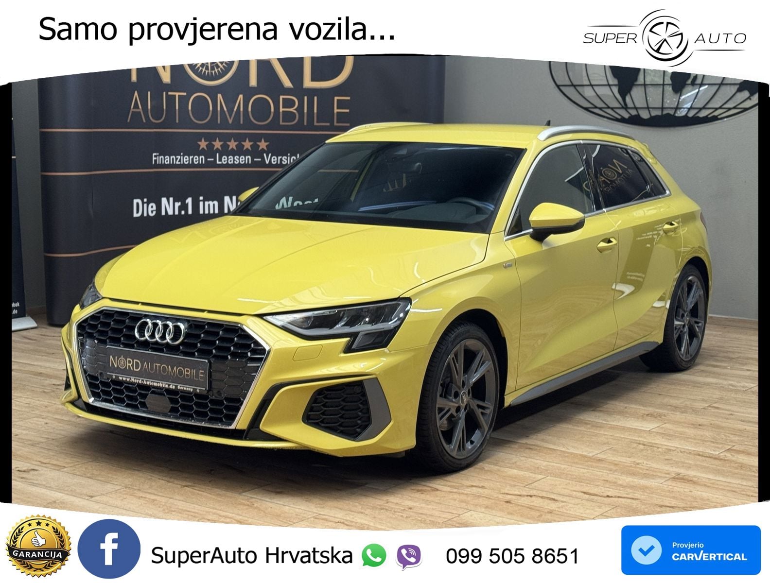 Audi A3 30 TDI (116 KS) S line