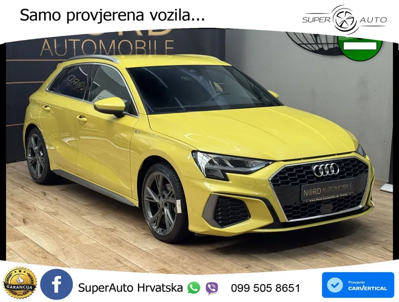 Audi A3 30 TDI (116 KS) S line