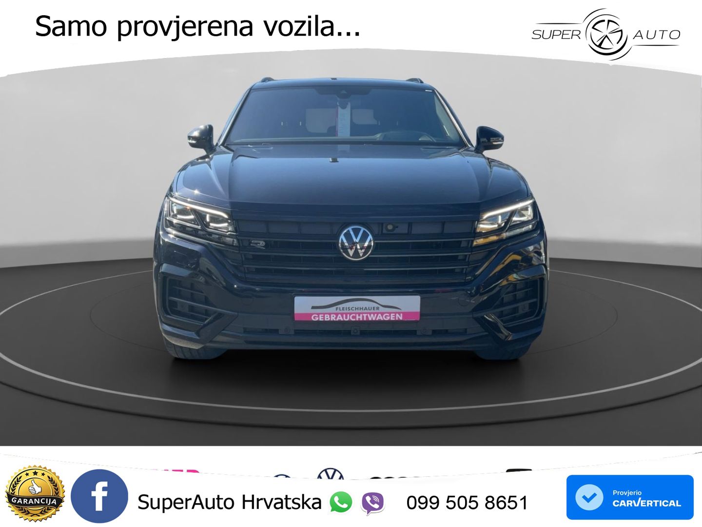 Volkswagen Touareg 3.0 V6 TDI (286 KS) 4MOTION Tiptronic R-Line ZRAČNI+ACC+GR SJED+KAM