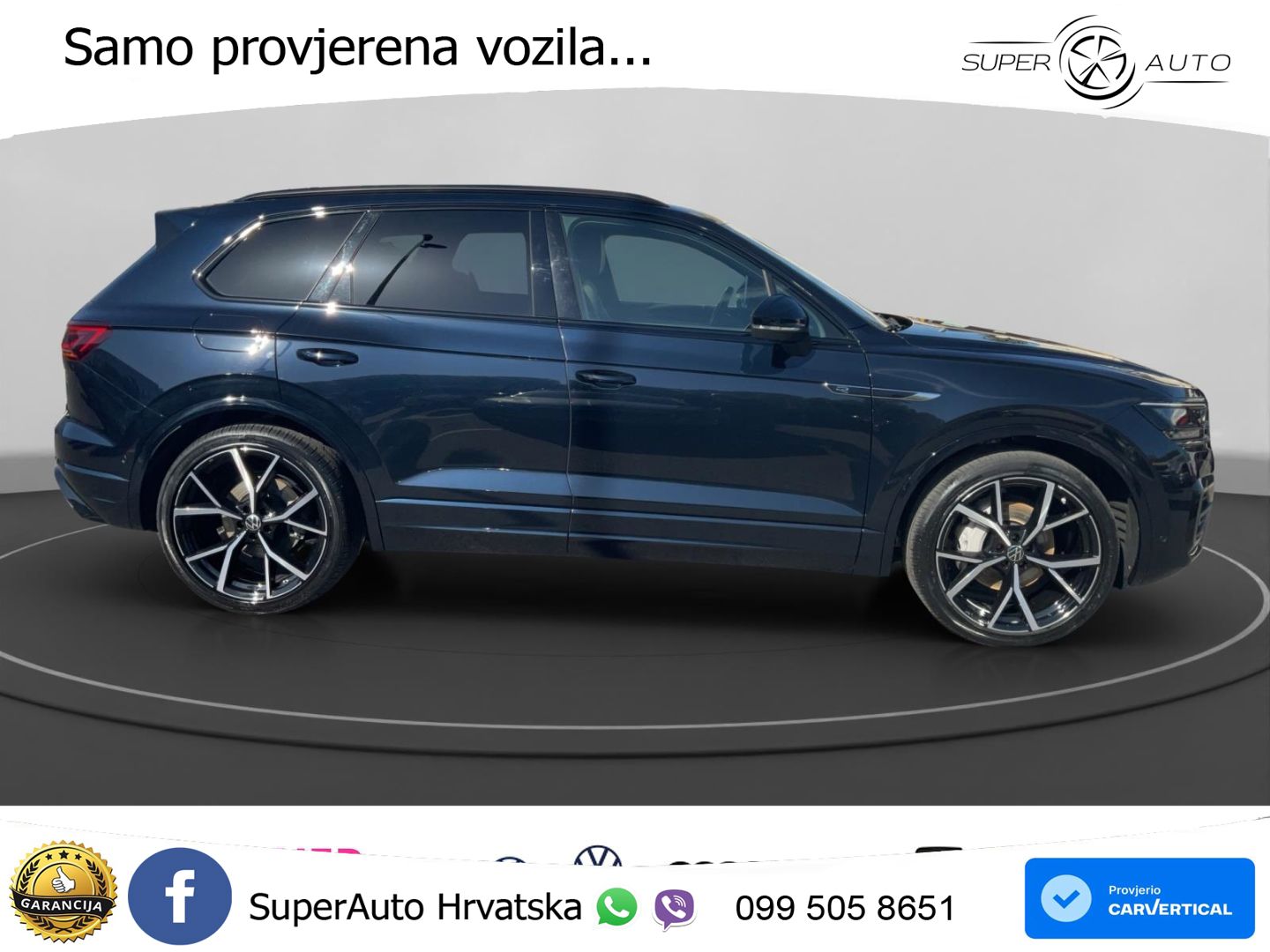 Volkswagen Touareg 3.0 V6 TDI (286 KS) 4MOTION Tiptronic R-Line ZRAČNI+ACC+GR SJED+KAM