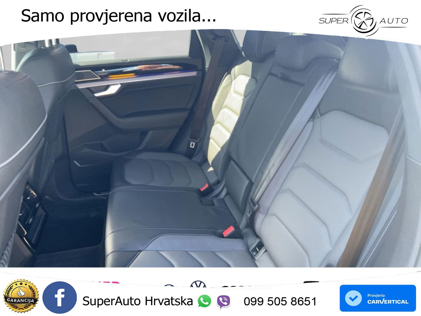 Volkswagen Touareg 3.0 V6 TDI (286 KS) 4MOTION Tiptronic R-Line ZRAČNI+ACC+GR SJED+KAM