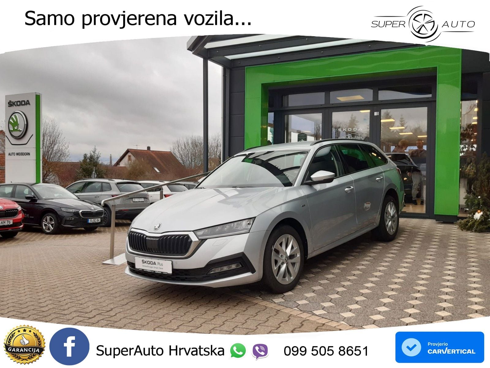 Škoda Octavia Combi 2.0 TDI (150 KS) LED+GR SJED+ACC