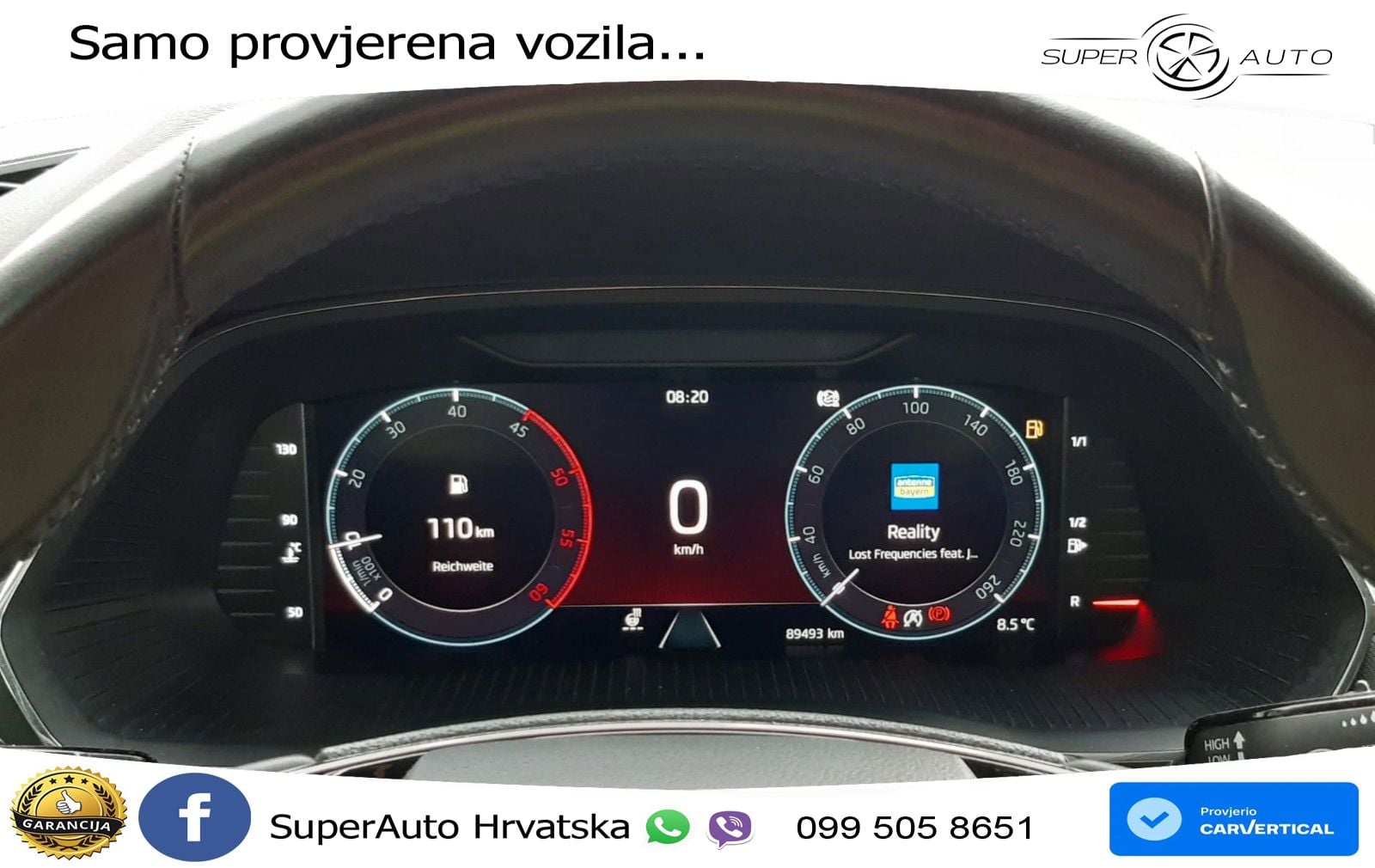 Škoda Octavia Combi 2.0 TDI (150 KS) LED+GR SJED+ACC