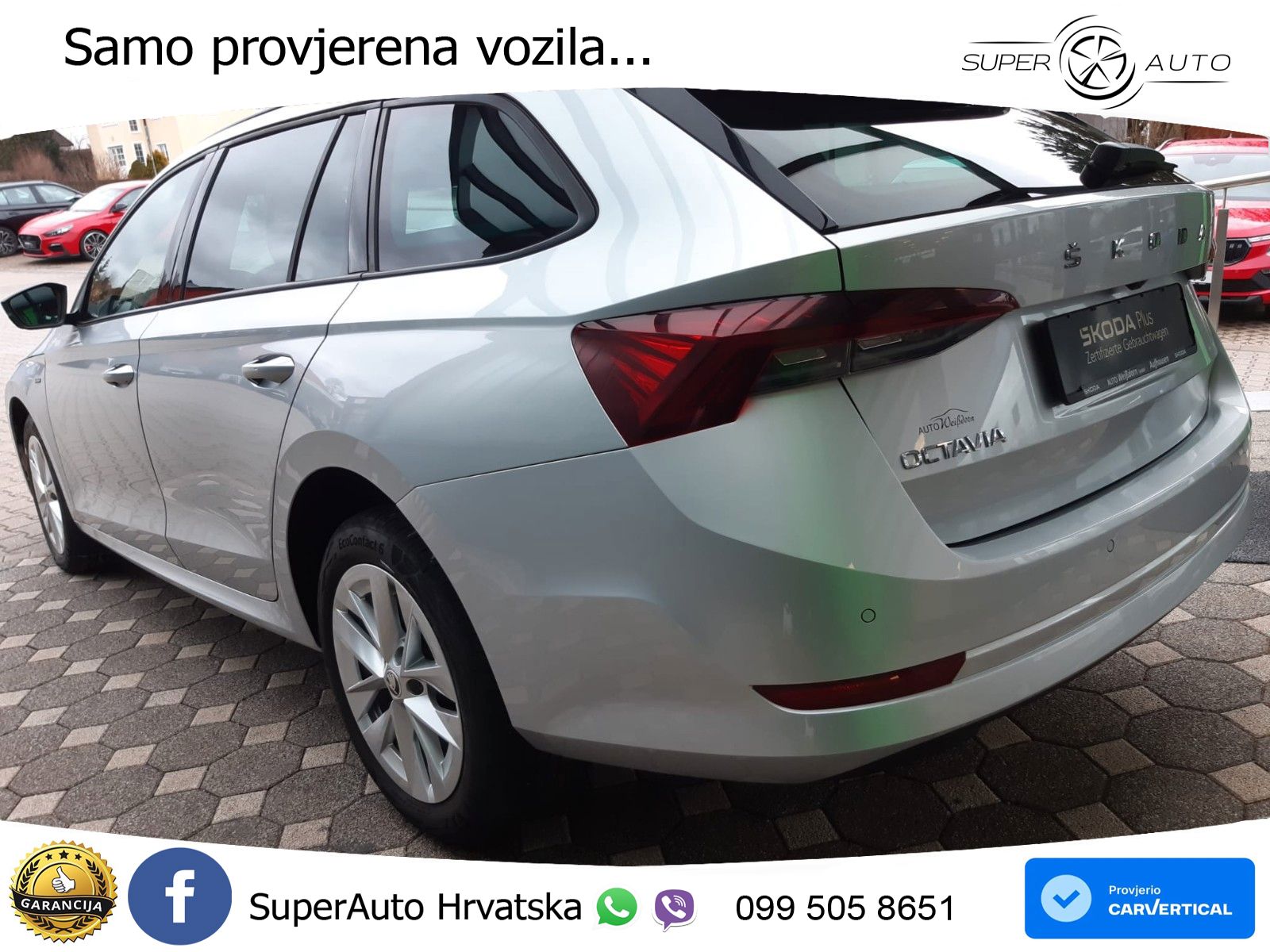 Škoda Octavia Combi 2.0 TDI (150 KS) LED+GR SJED+ACC