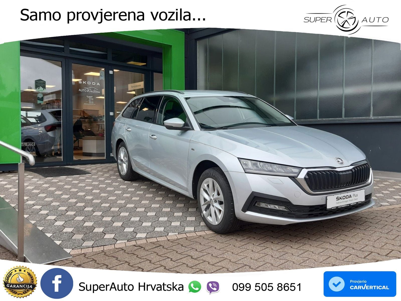 Škoda Octavia Combi 2.0 TDI (150 KS) LED+GR SJED+ACC