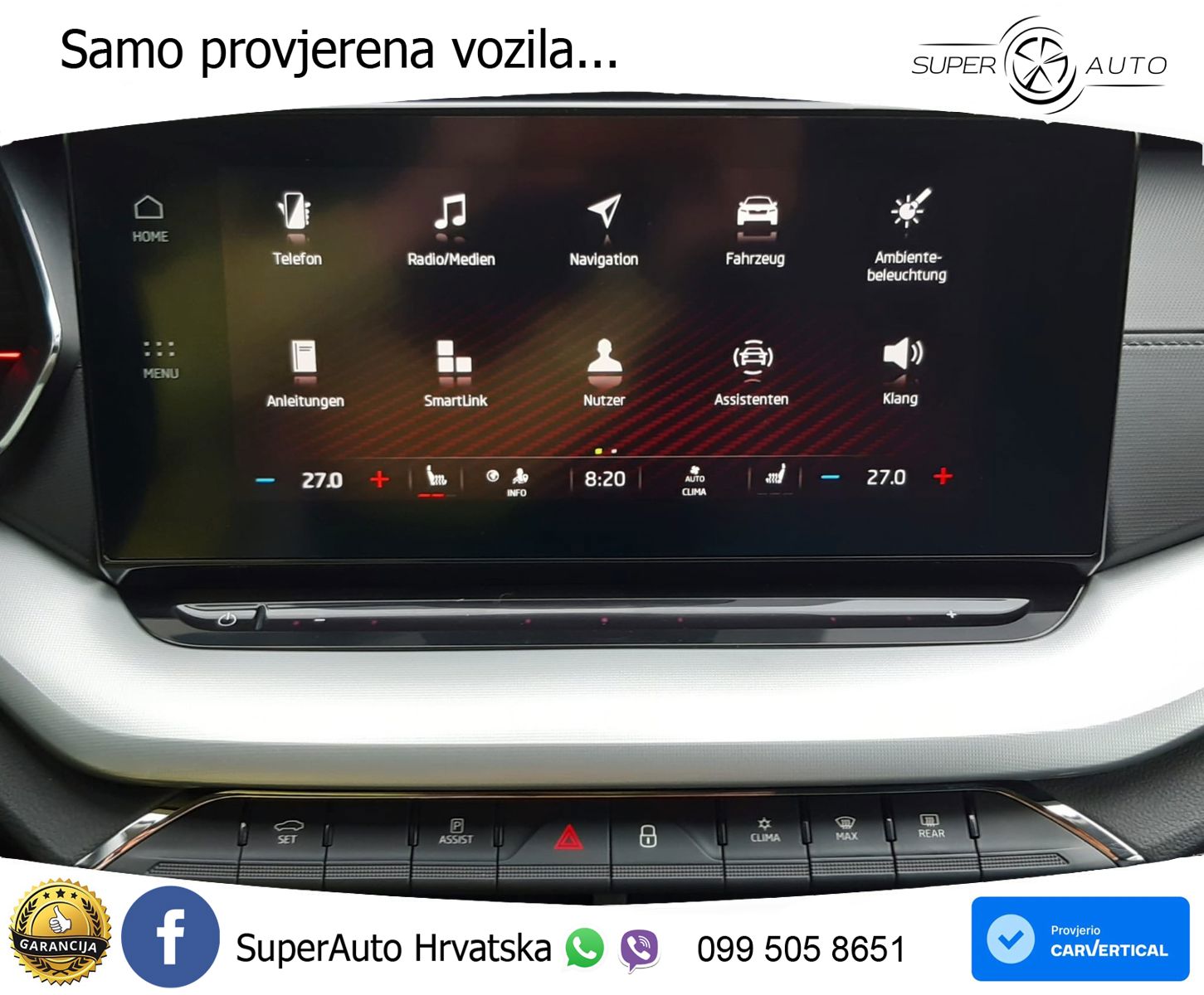 Škoda Octavia Combi 2.0 TDI (150 KS) LED+GR SJED+ACC