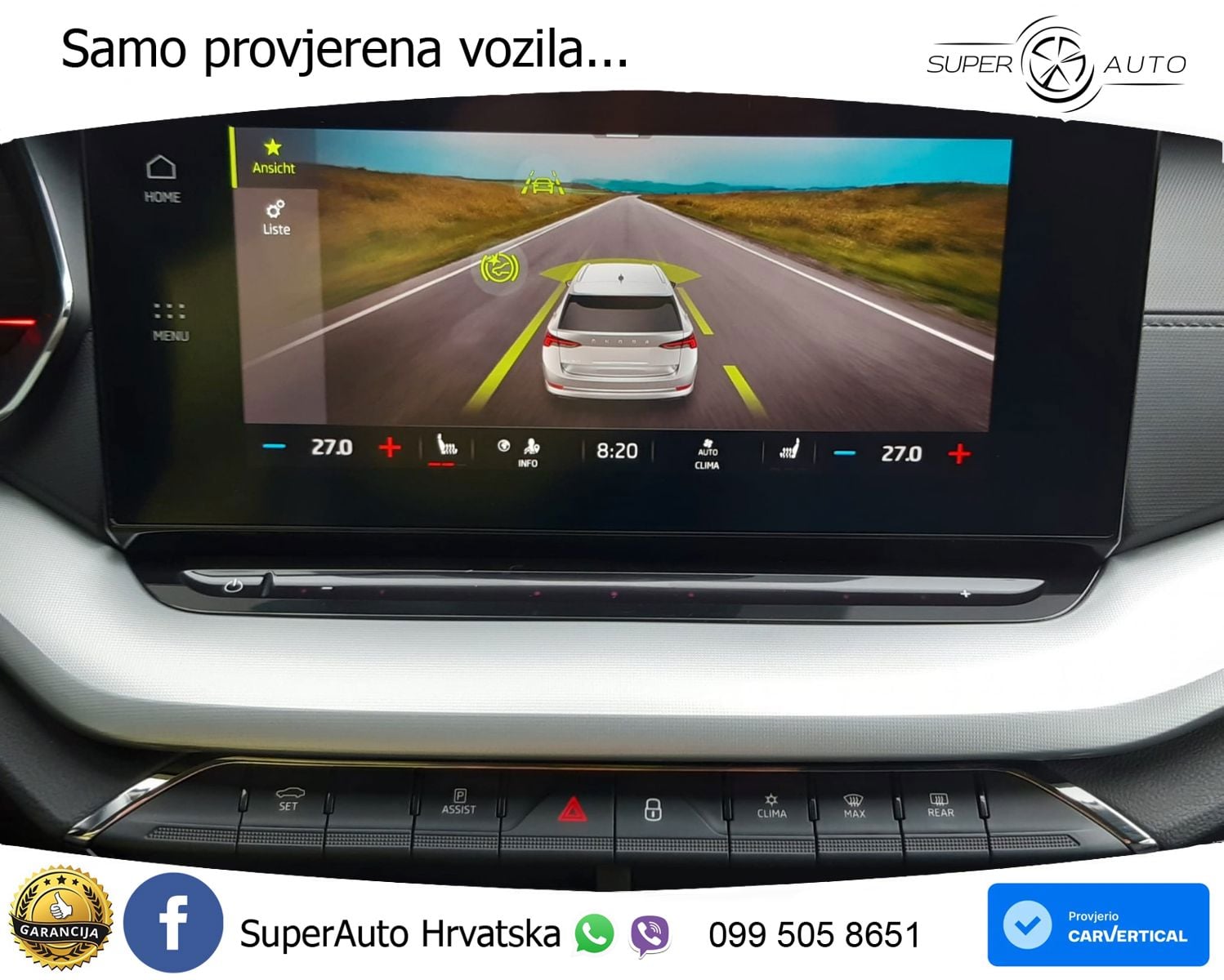 Škoda Octavia Combi 2.0 TDI (150 KS) LED+GR SJED+ACC