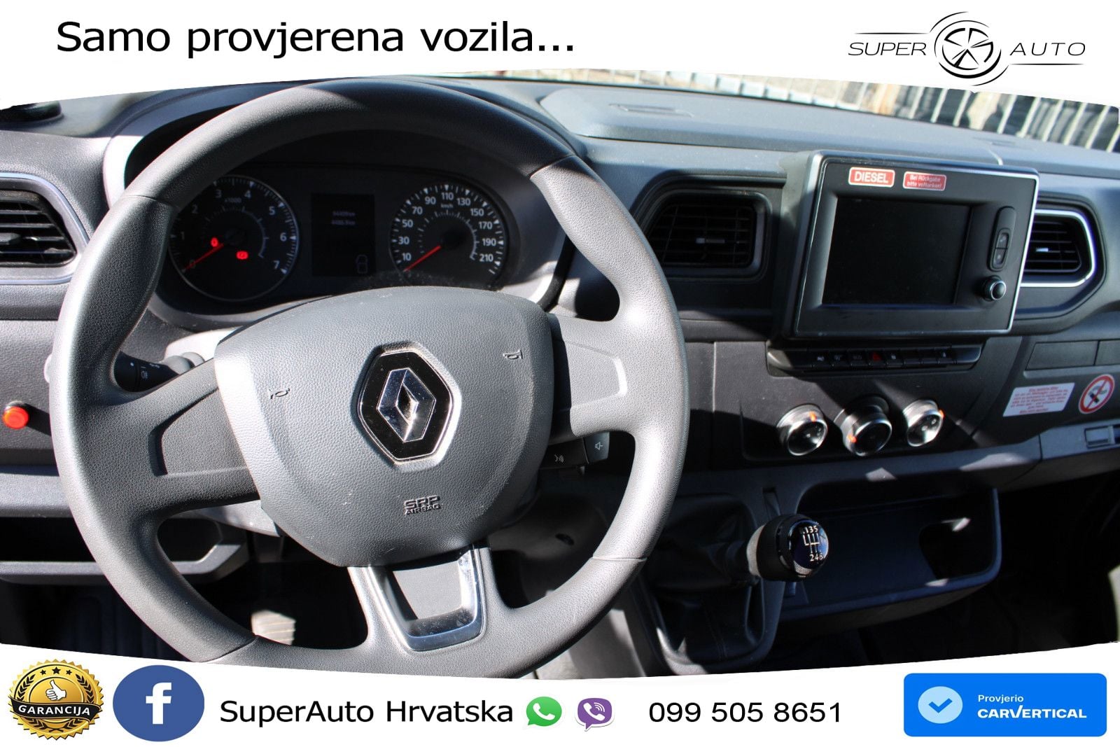 Renault Master Fahrgsetell FWD 145 KS