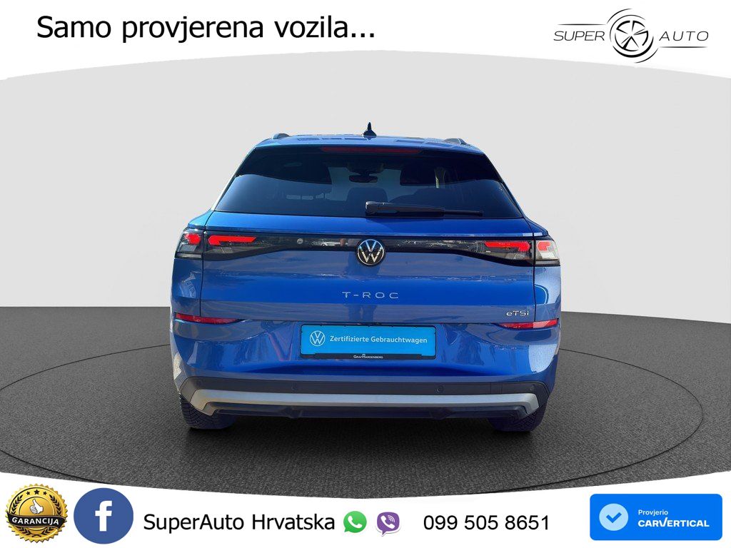 Volkswagen T-Roc 1.5 eTSI (116 KS)  DSG LED+GR SJED+ACC