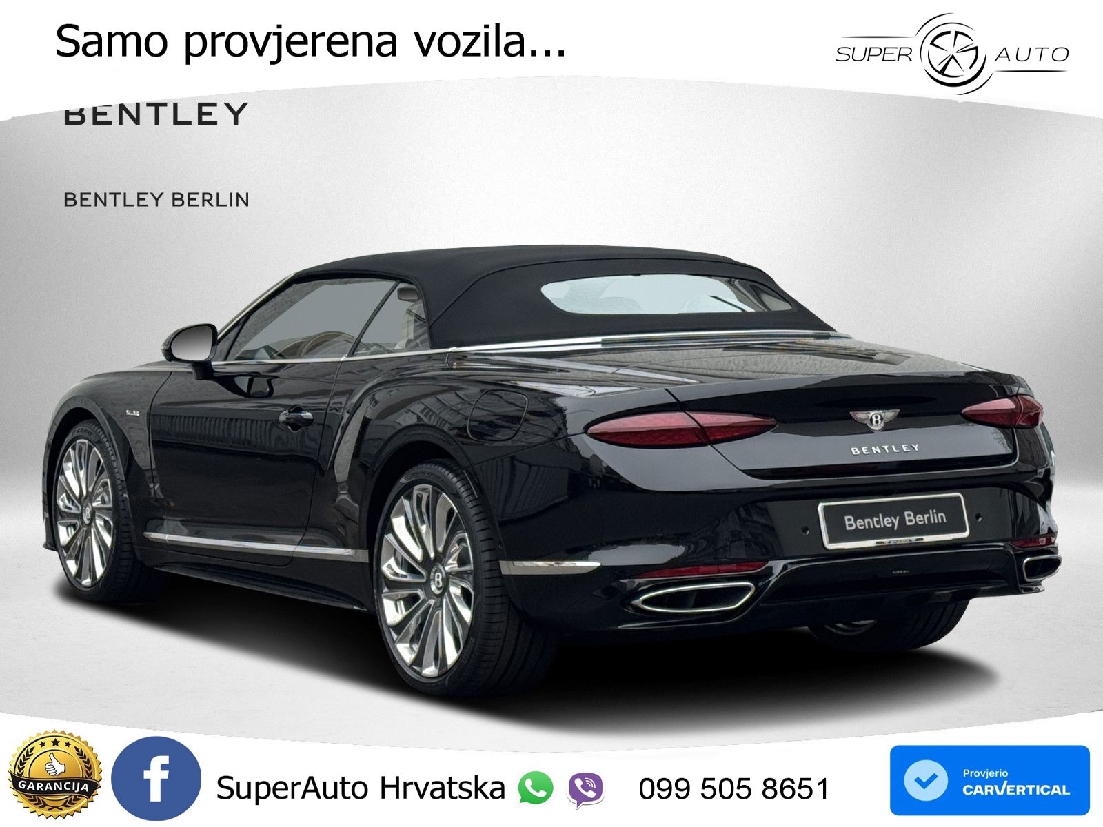 Bentley Continental GTC IV 4.0 V8 TFSi (782 KS) AWD DCT LED+GR SJED+ACC