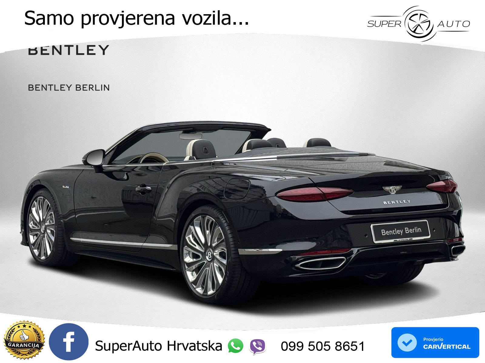 Bentley Continental GTC IV 4.0 V8 TFSi (782 KS) AWD DCT LED+GR SJED+ACC