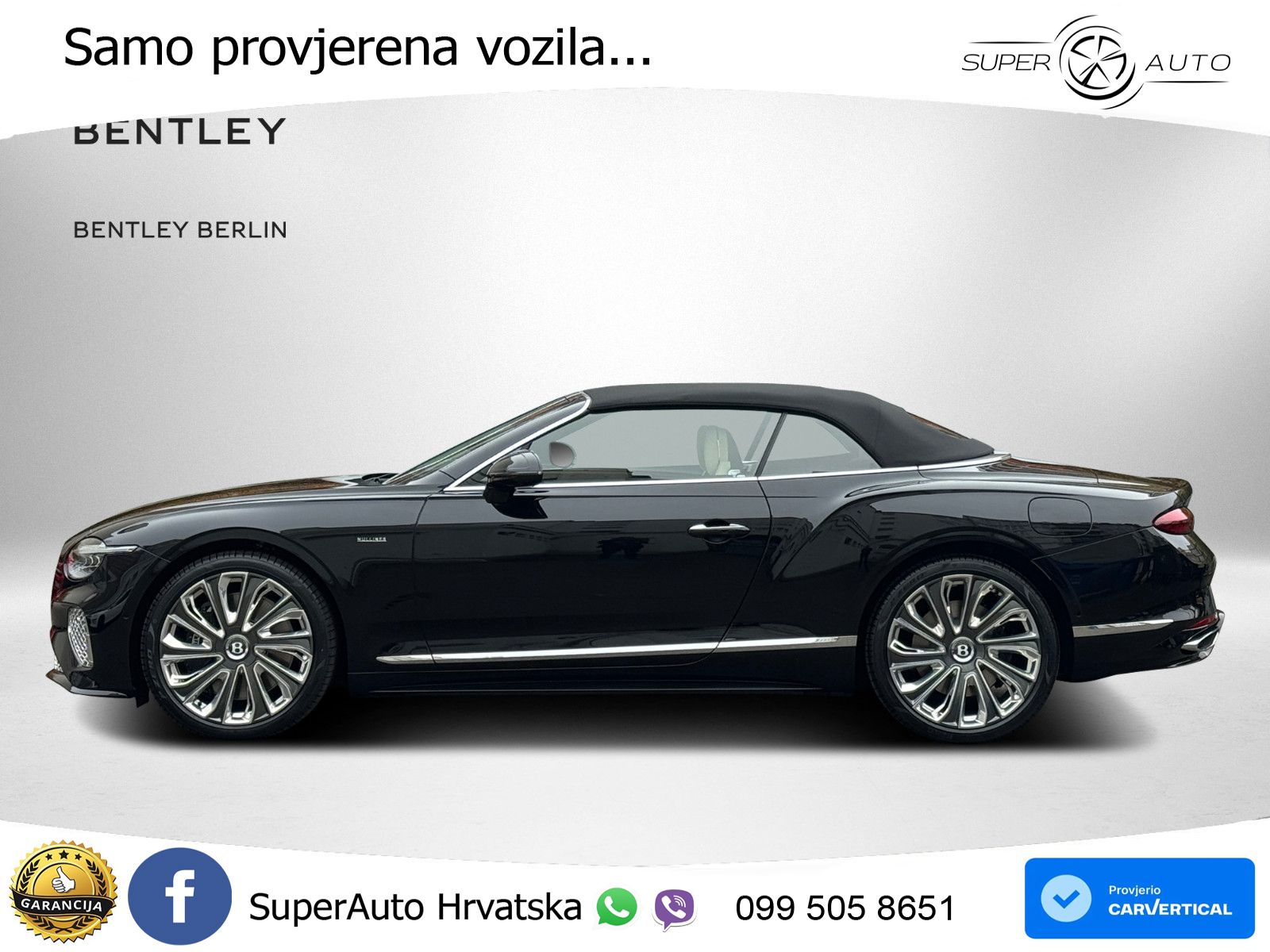 Bentley Continental GTC IV 4.0 V8 TFSi (782 KS) AWD DCT LED+GR SJED+ACC